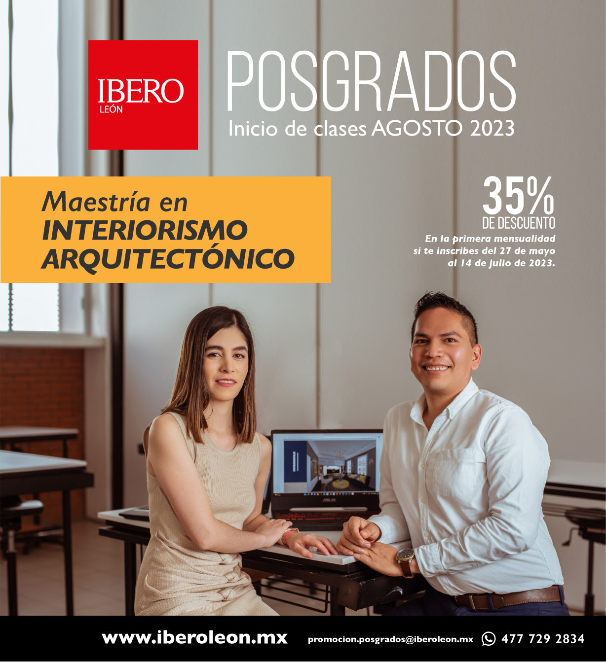 Maestría en Interiorismo Arquitectónico