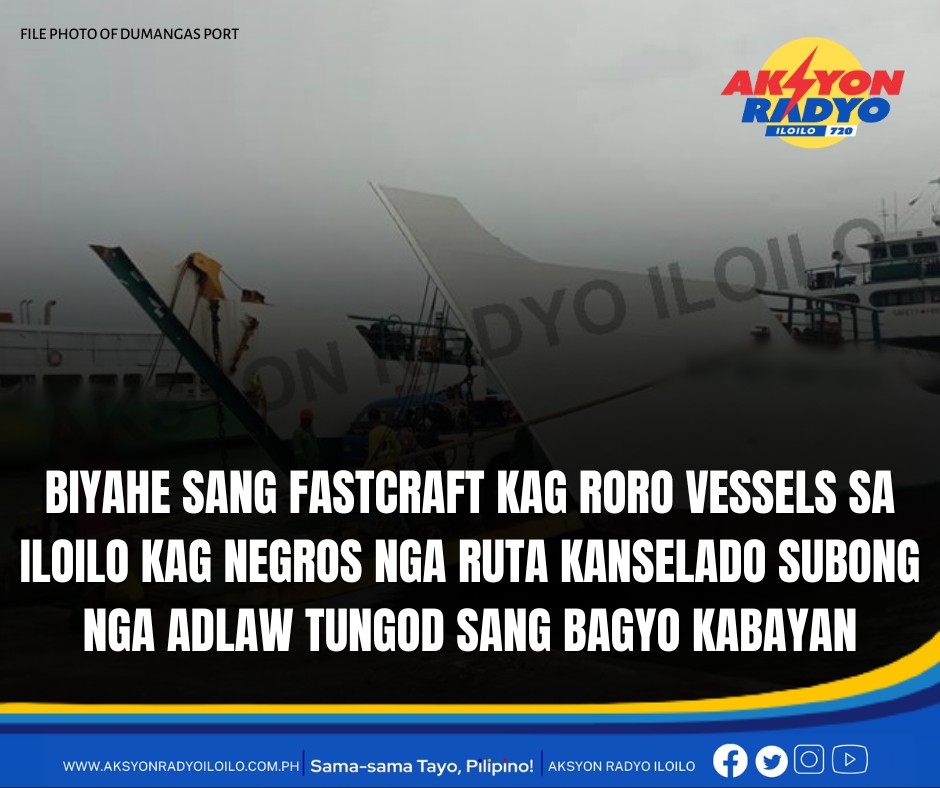 BIYAHE SANG FASTCRAFT KAG RORO... - Aksyon Radyo Iloilo
