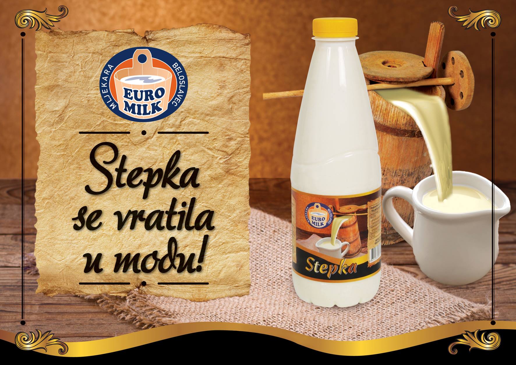 Mljekara - Novost!! Stepka, stepko, stepki, mlaćenica ili Buttermilch ...