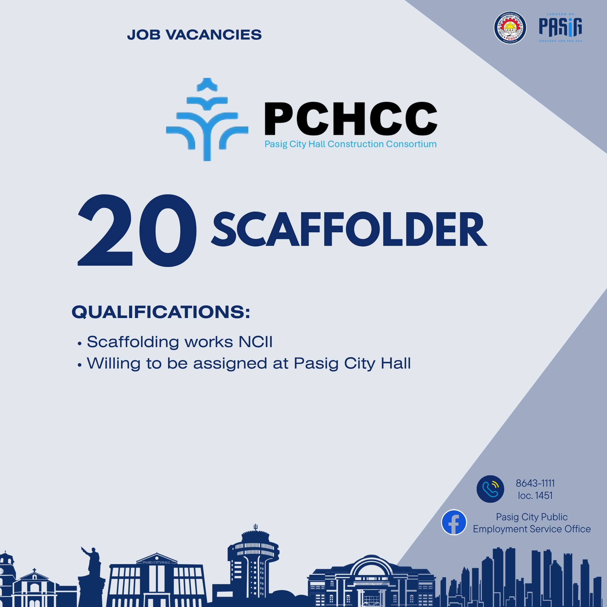 Pasig City... - Pasig City Public Employment Service Office