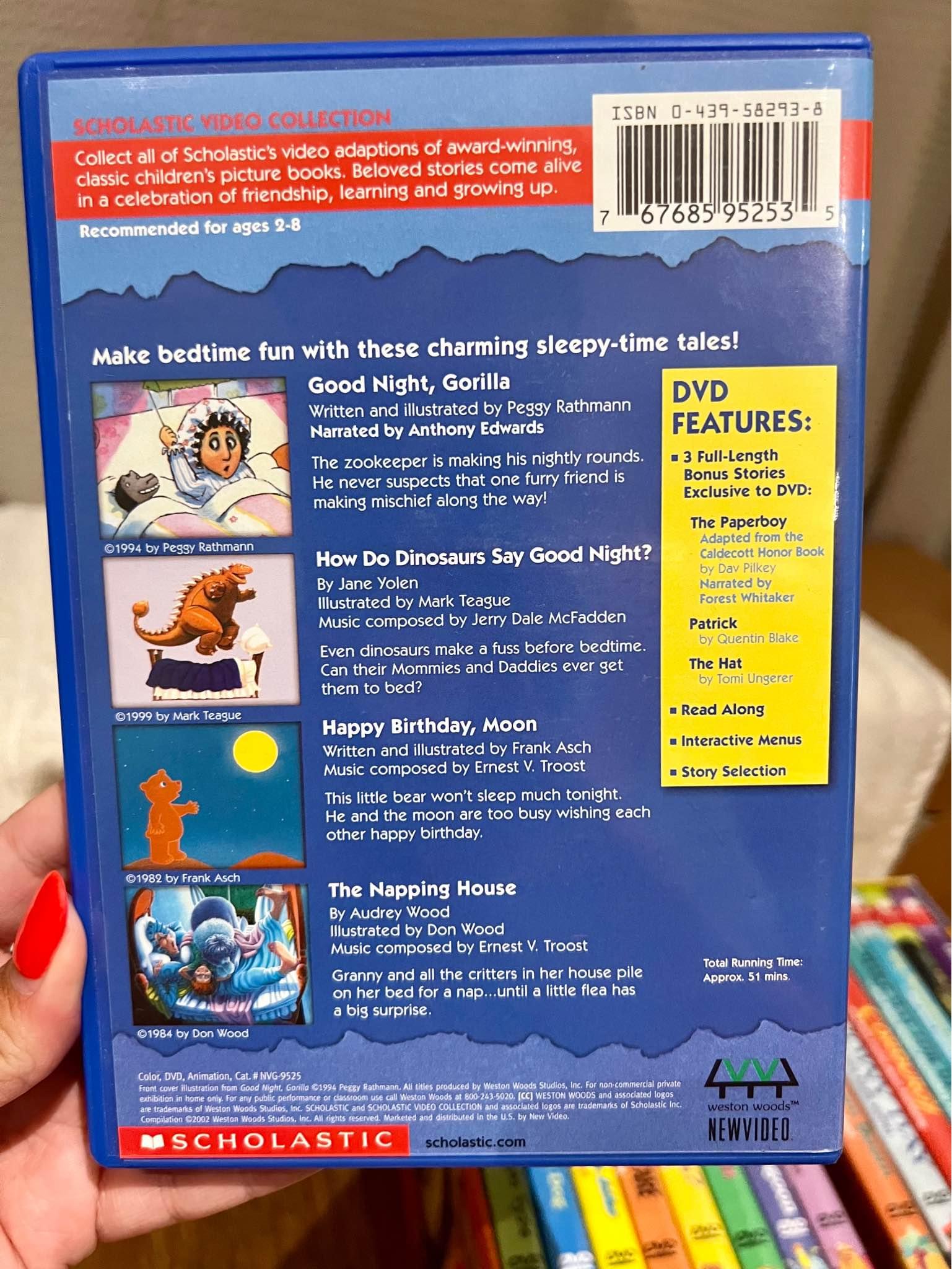 DVD Collecton of 100 Scholastic Stories - Movies & TV Shows 