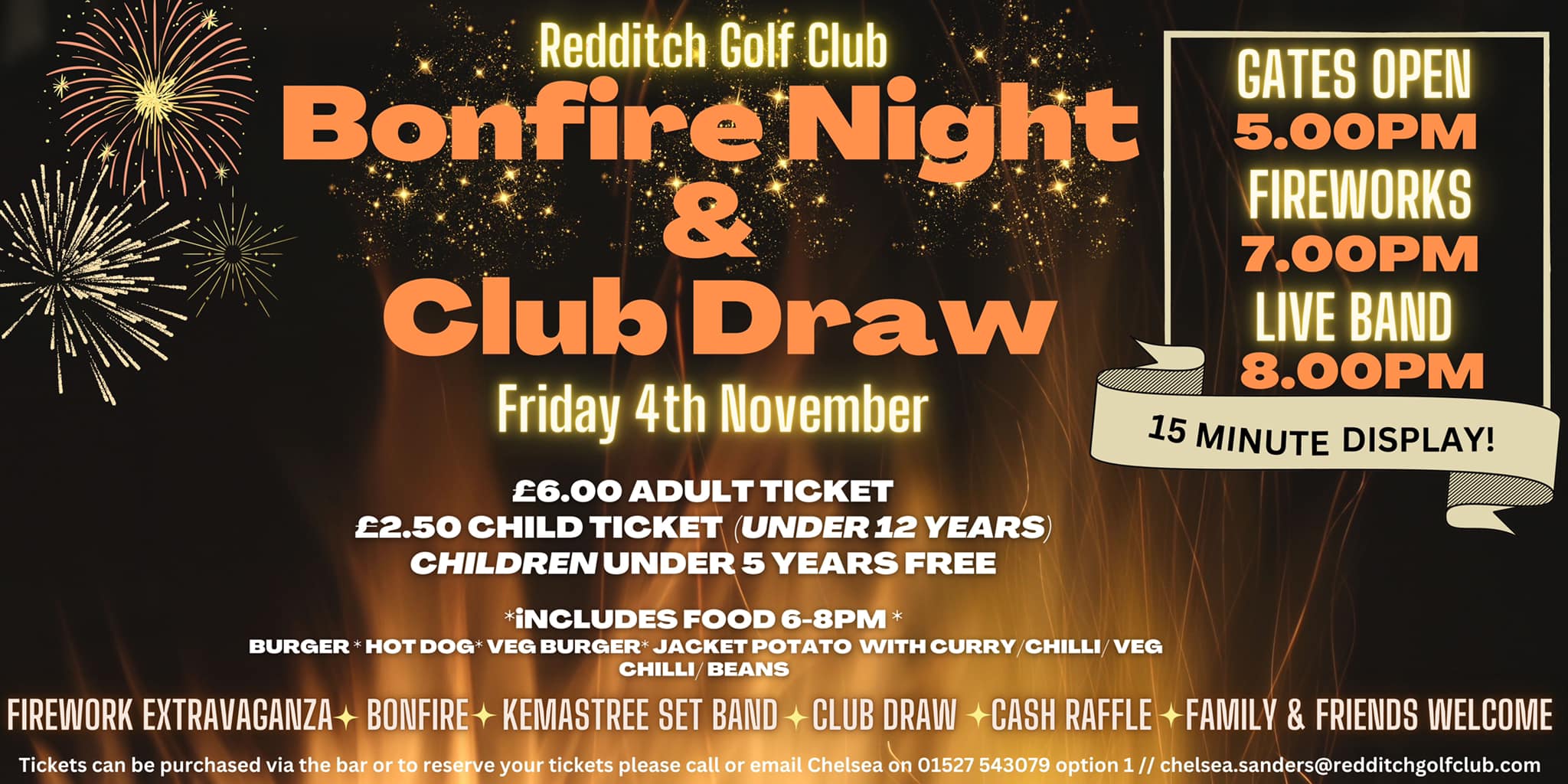 Redditch - Bonfire night is back with a bang for 2022! 🎇 After such a ...