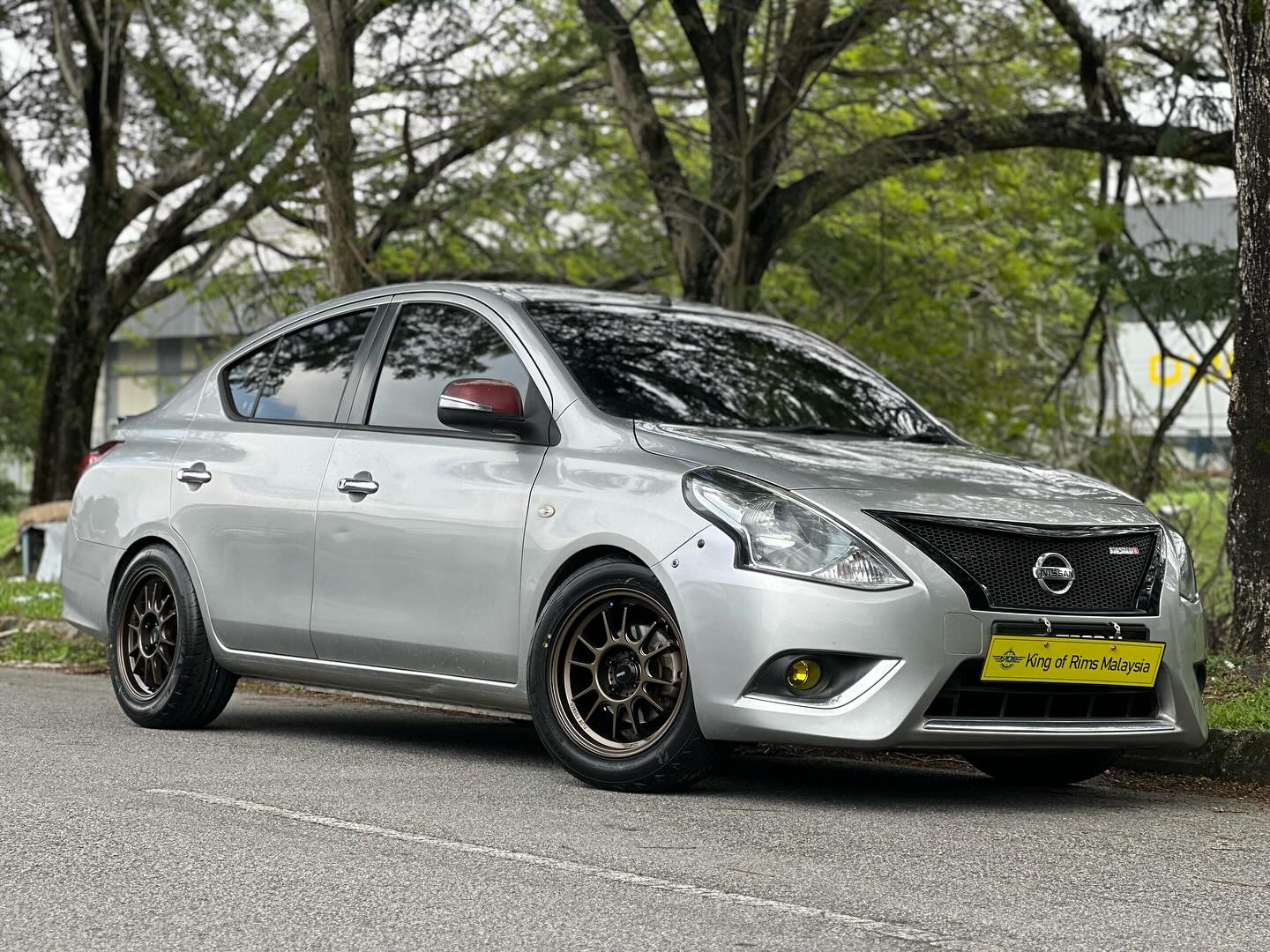 Nissan Almera with New 16 inch... - King of Rims Malaysia | Facebook