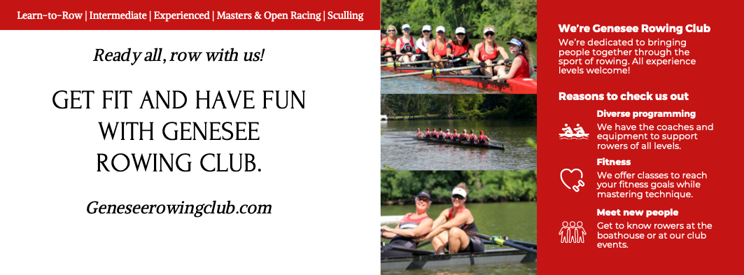 Genesee Rowing Club | Rochester NY