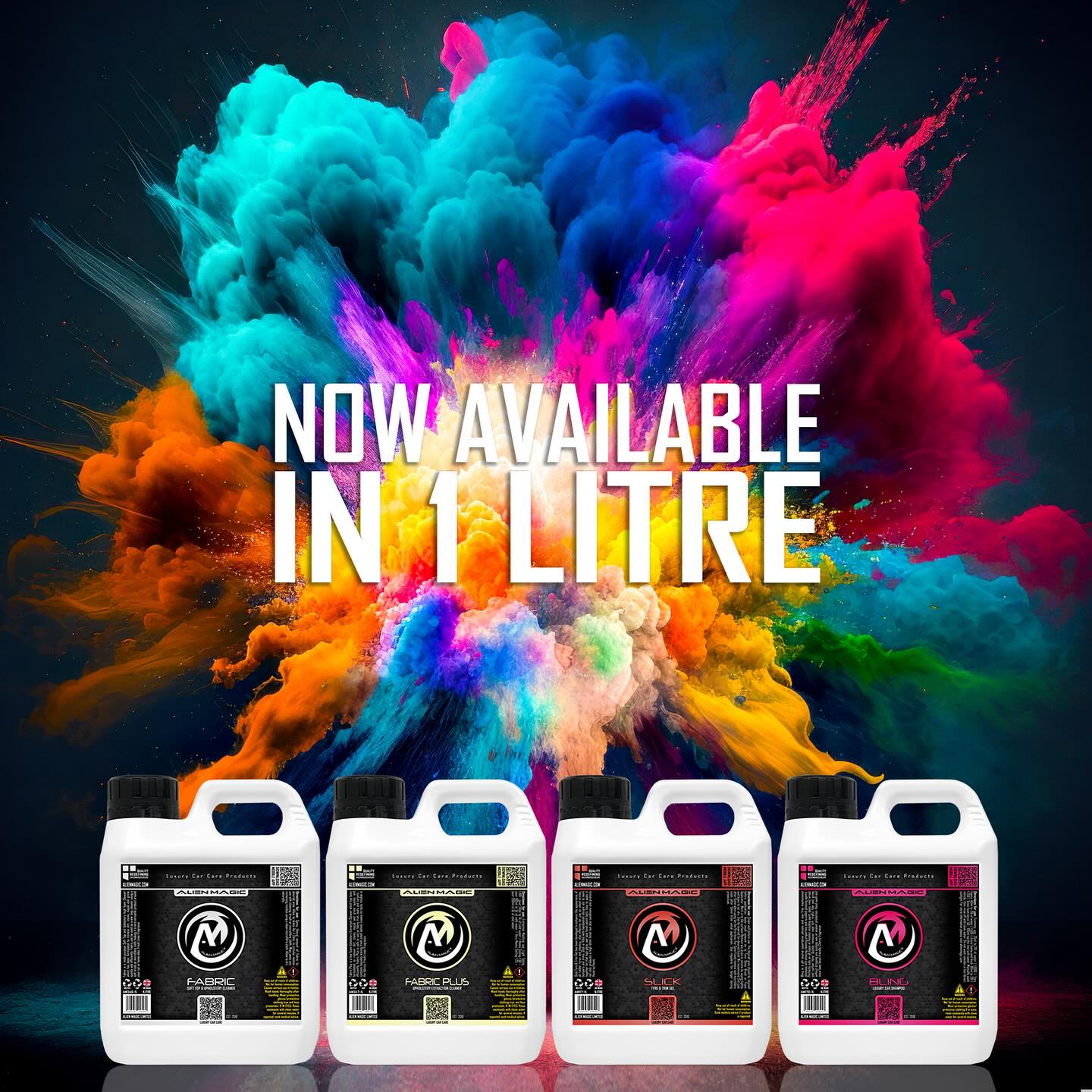 4 NEW 1L Products now available on... - Alien Magic Car Care | Facebook