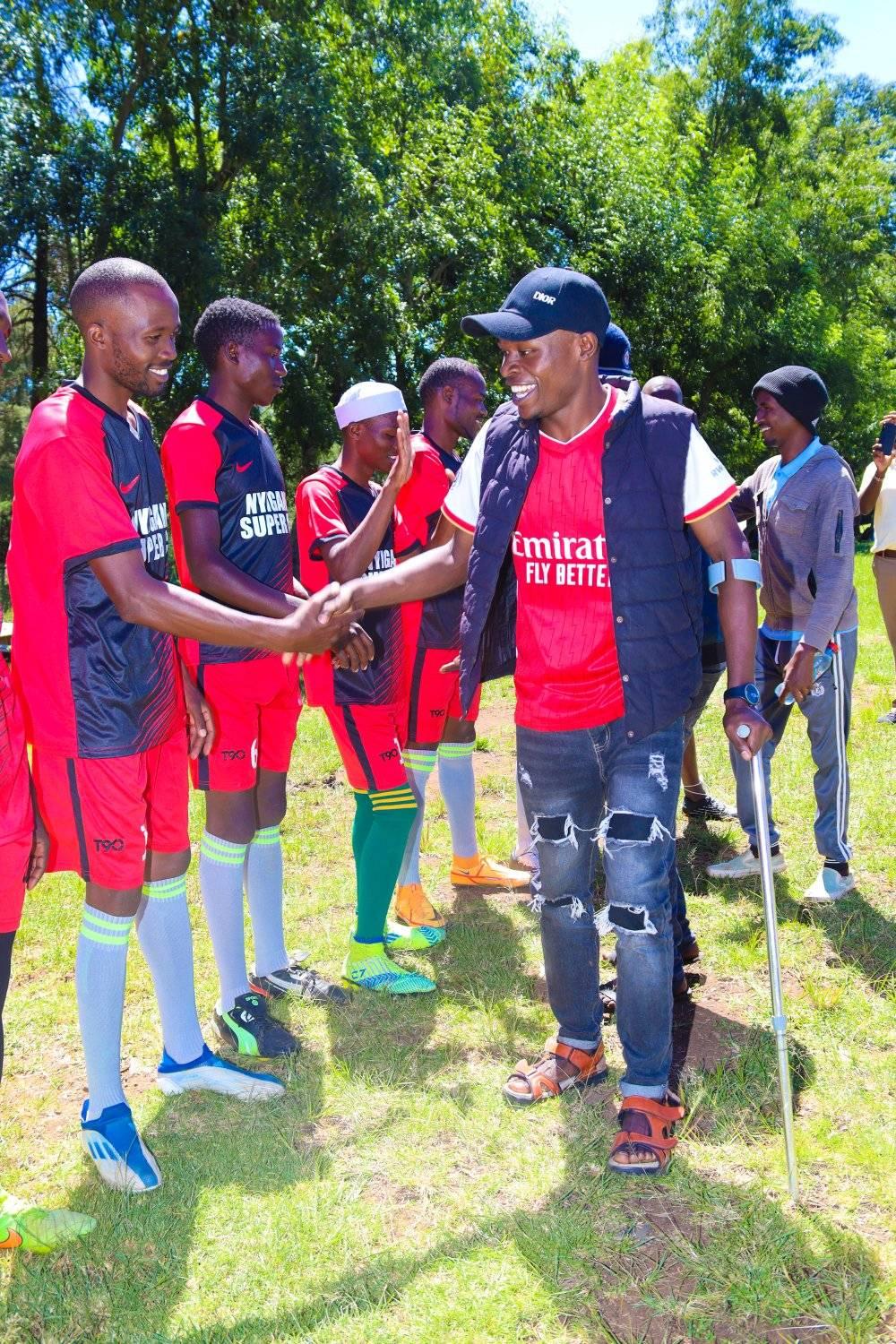 Ile kiburi natembea nayo Nyasachiel hamtapumua this week kama watu wa ...