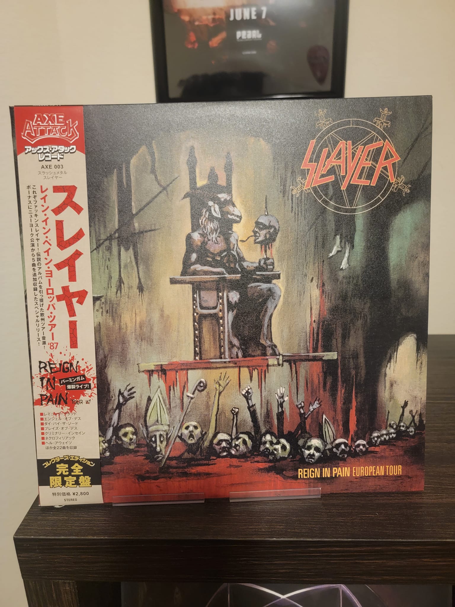 Slayer memorabilia found at an antique store