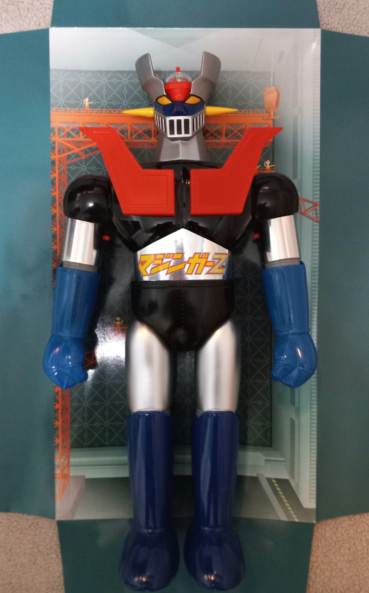 GX-01 and GX-02 Mazinger Z and Great Mazinger, unbox after 25 years.