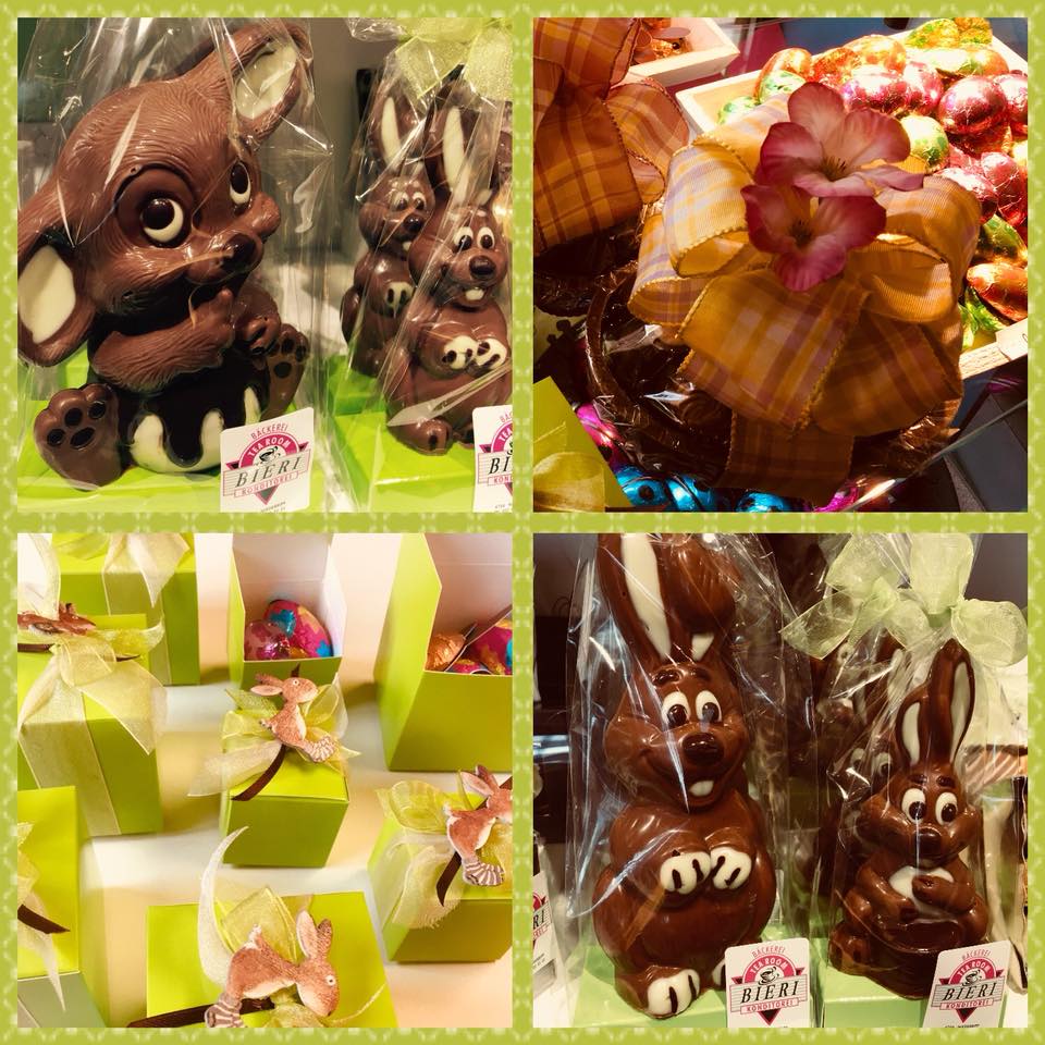 Schon Bald Kommt Der Osterhase Backerei Tea Room Bieri