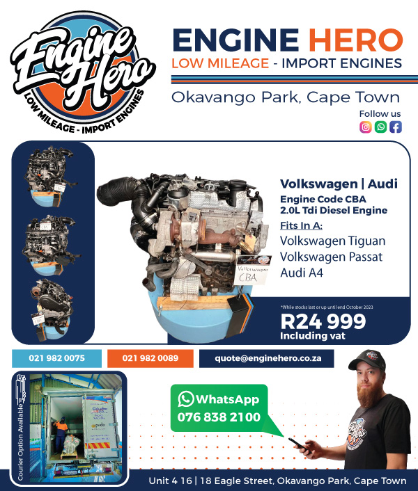 Engine - Volkswagen 2.0L Tdi Cba Engine R24 999incl vat - Engine Hero ...