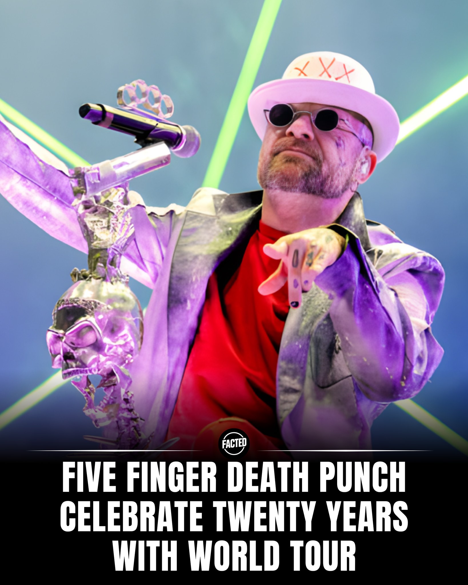 ⚠ JUST ANNOUNCED! Five Finger Death Punch is coming to the