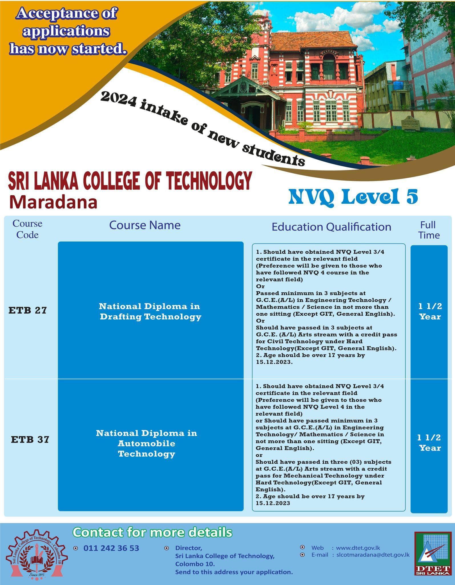 Sri Lanka College of Technology - Colombo 10