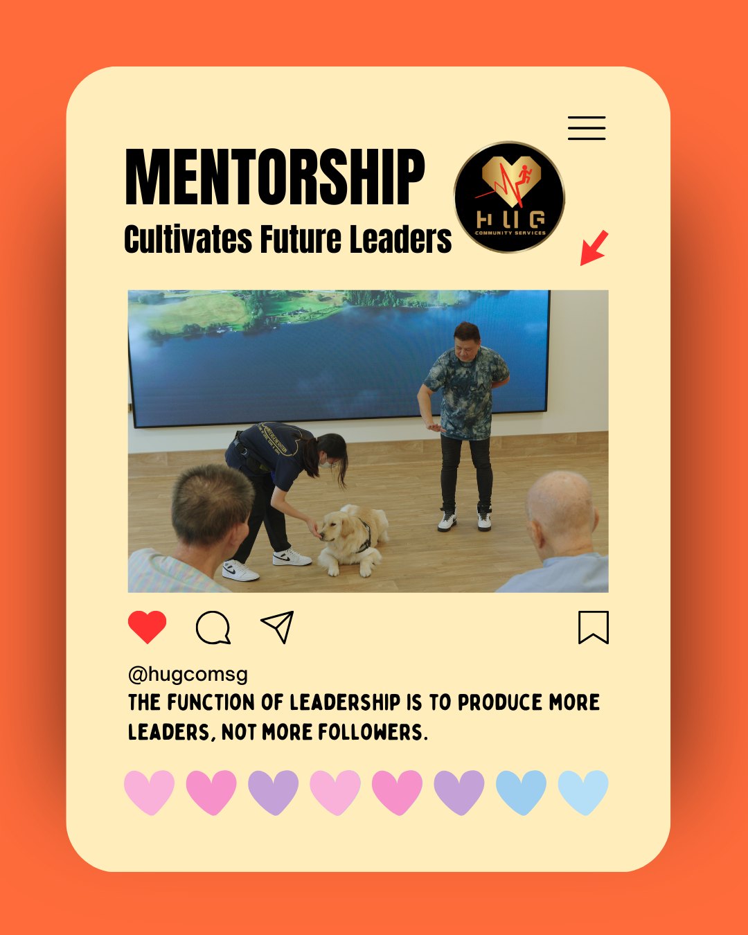 By guiding and nurturing emerging... - HUG Community Services