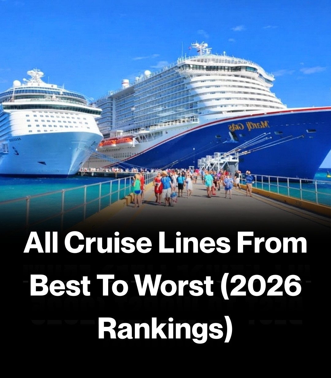 Cruise - Check out the latest cruise line rankings for 2026 🛳️🌊 | Facebook