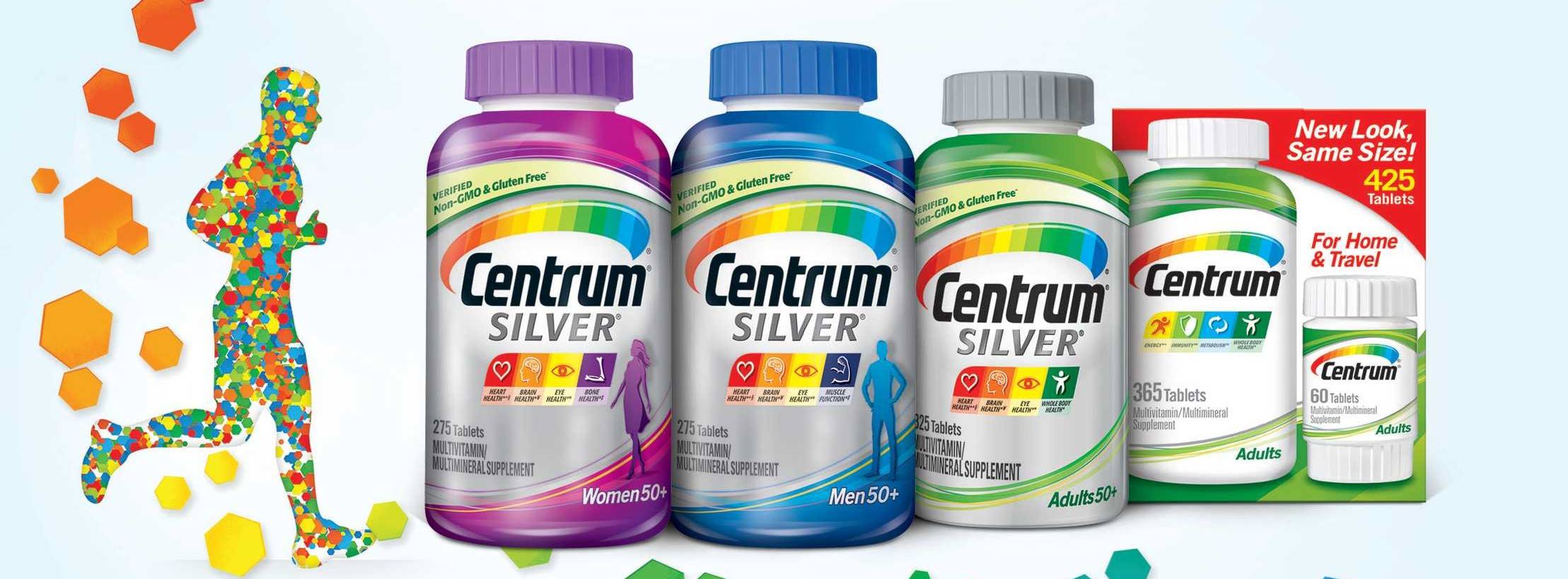 Productos - *CENTRUM SILVER ADULTS 50+AÑOS DE 325 TABLETAS * Para ...