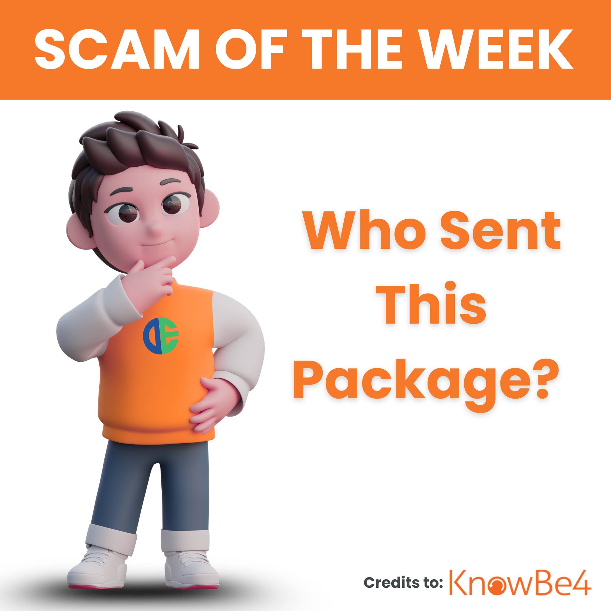 📦 Scam Alert: “Who Sent This Package?”... - Digital Encounter | Facebook