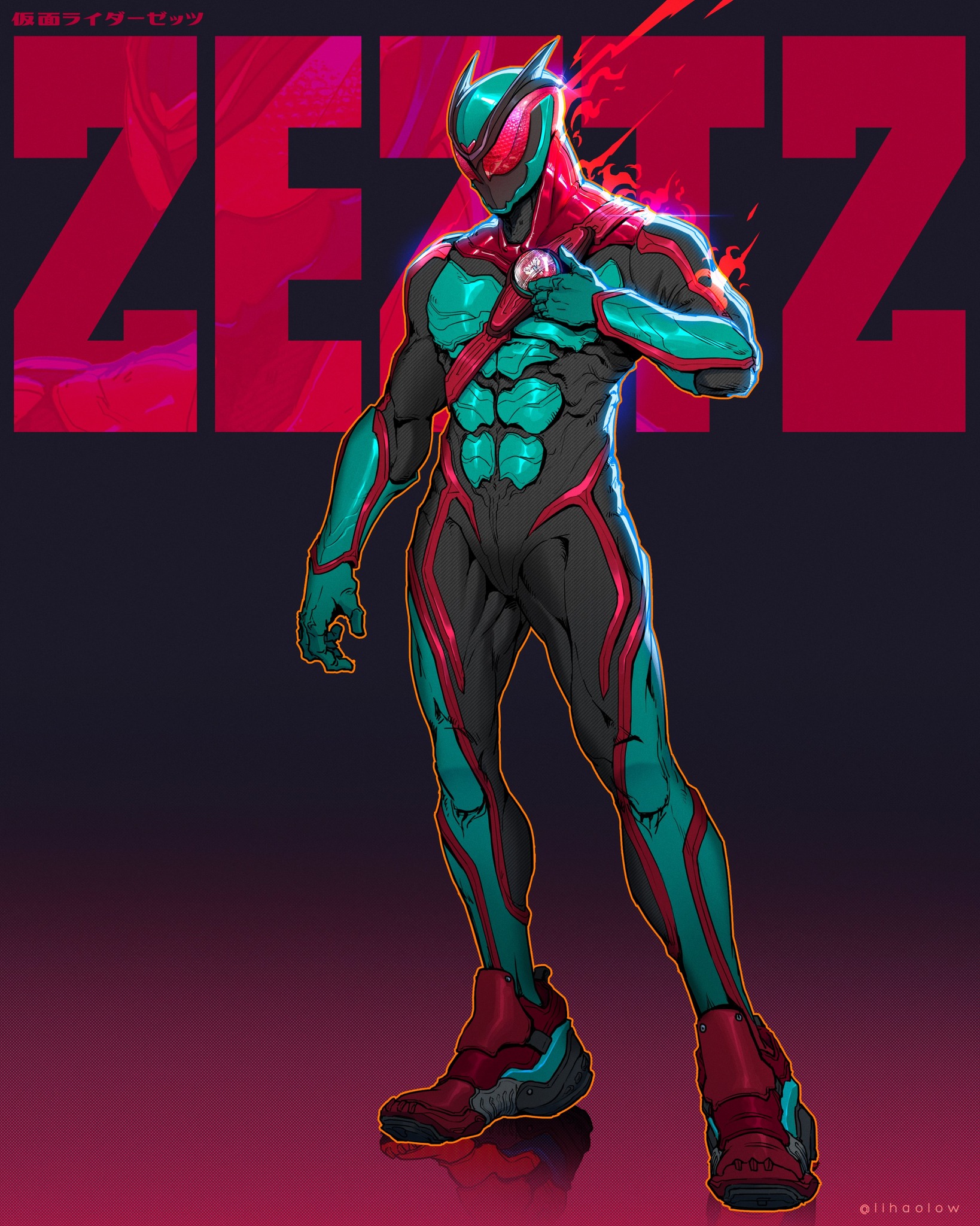 Boom - Kamen Rider Zeztz : Baku Guardian of Dreams Fan art By @lihaolow ...