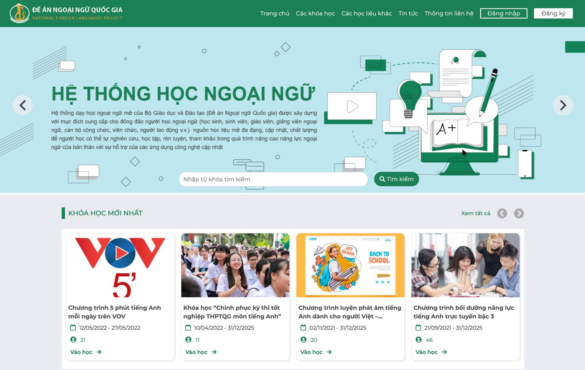 HUIT Library - 📣 📣 GIỚI THIỆU HỆ THỐNG HỌC NGOẠI NGỮ MỞ... | Facebook