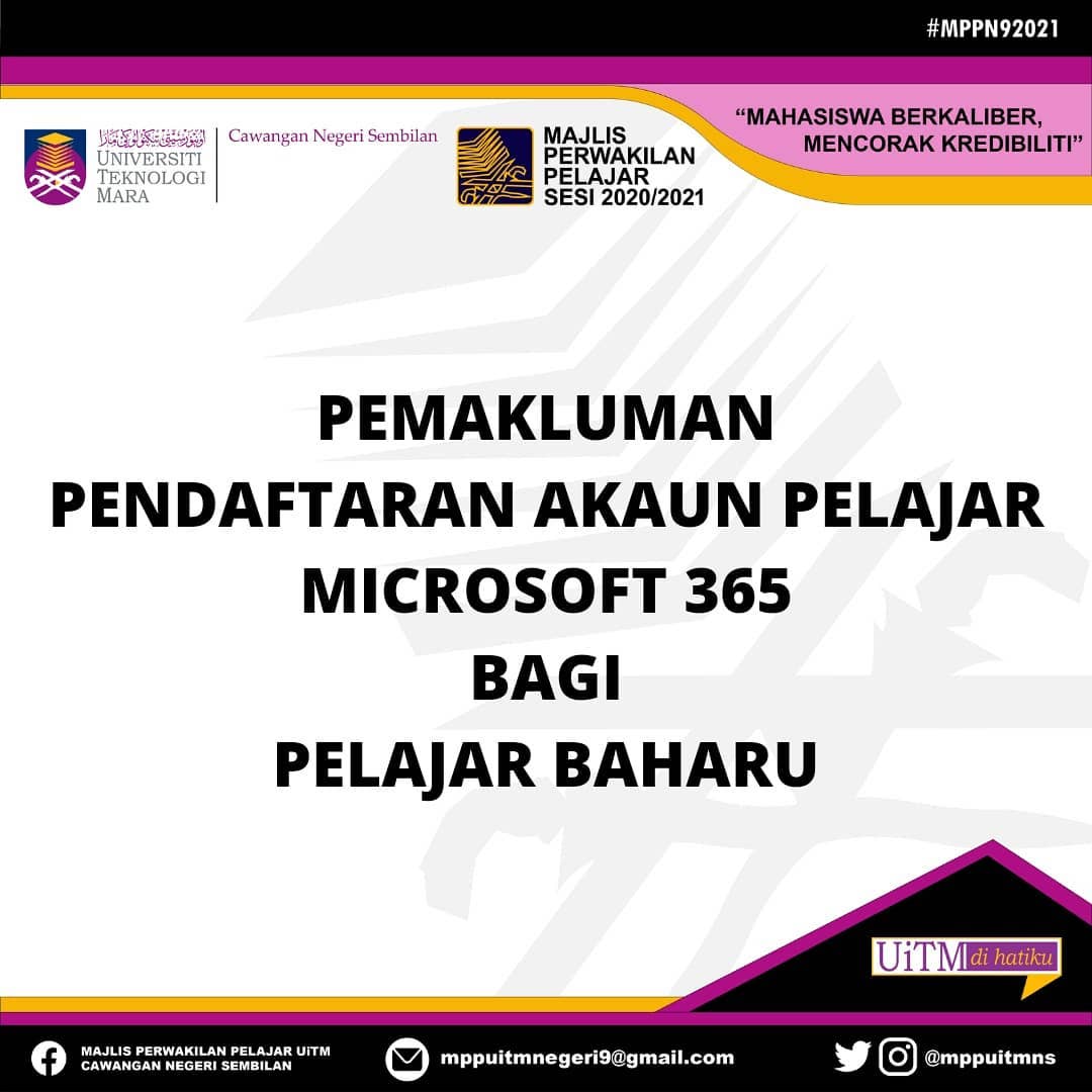 U Majlis Perwakilan Pelajar Uitm Cawangan Negeri Sembilan Facebook