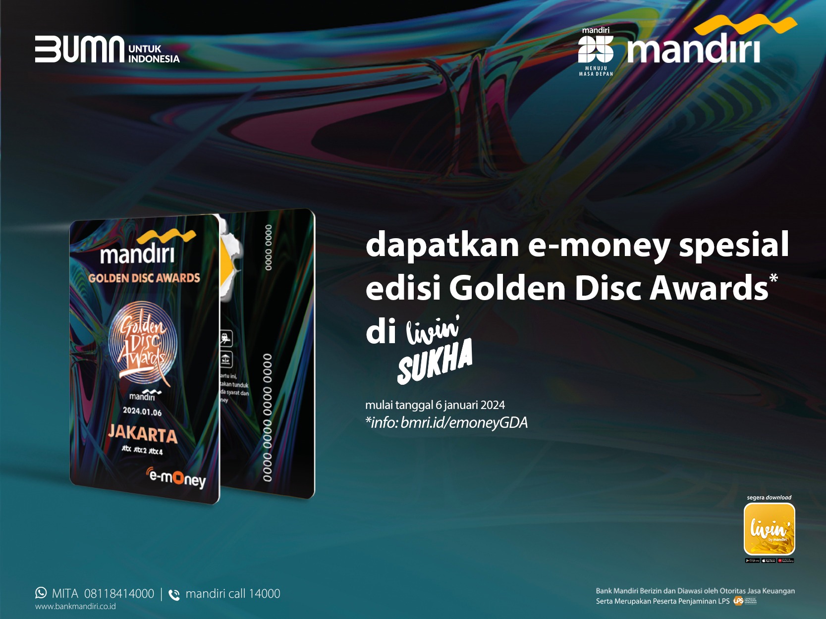 Bank Mandiri - K-Popers, lagi ramai tentang Golden Disc...