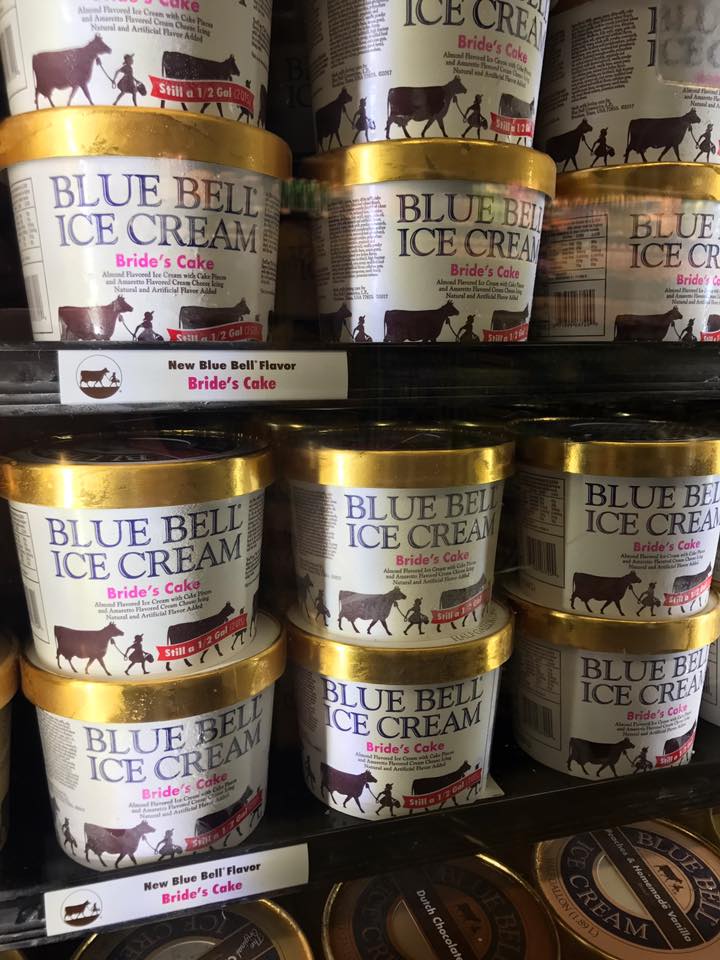 Bluebell's Bride & Groom's Cake ice cream is back