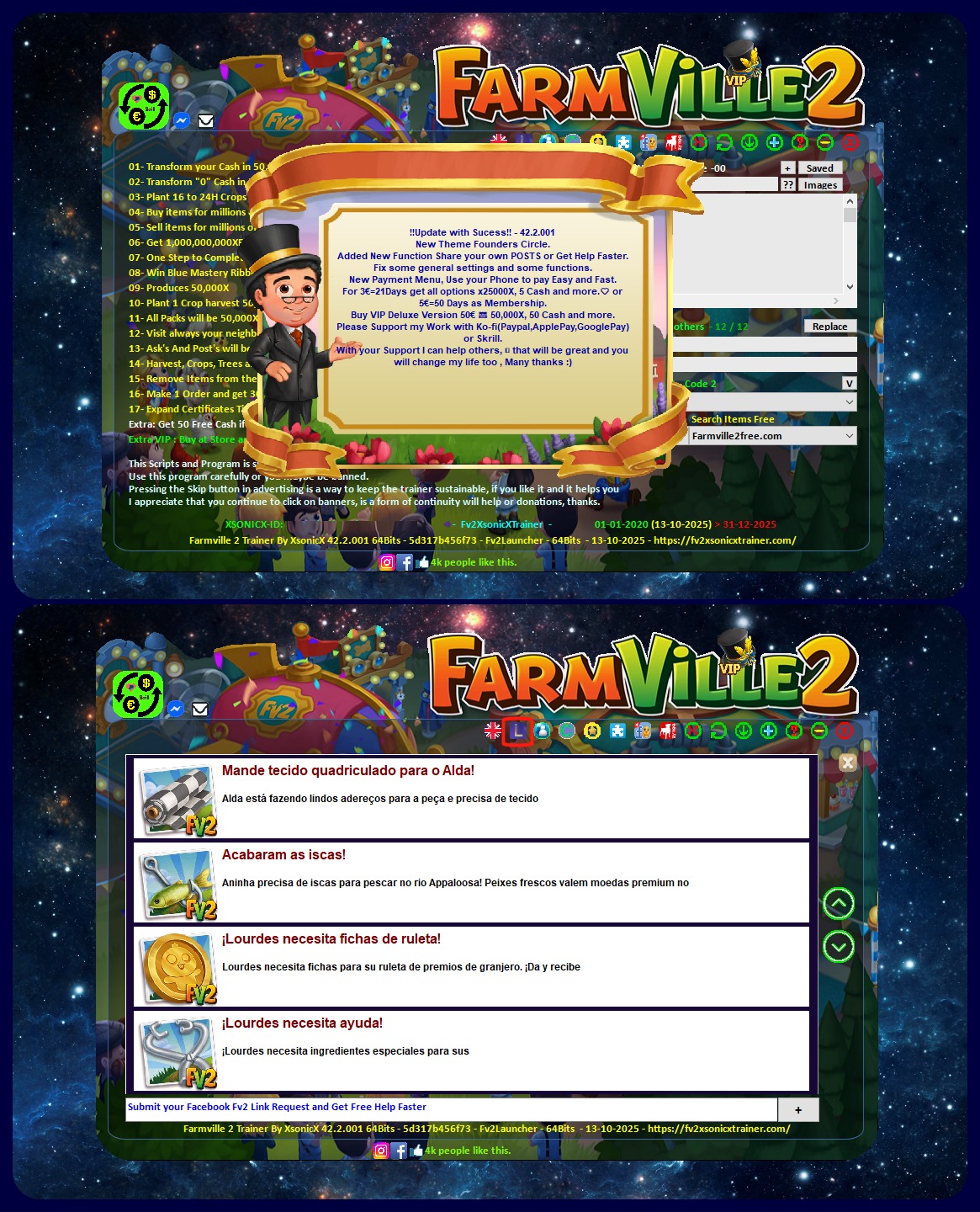 Fv2Trainer - Hi Farmers Today i present another Evolution version 42.2. ...