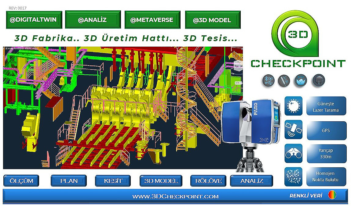 3D Checkpoint - www.3DCheckpoint.com 3D DEMİR ÇELİK TESİSİ...
