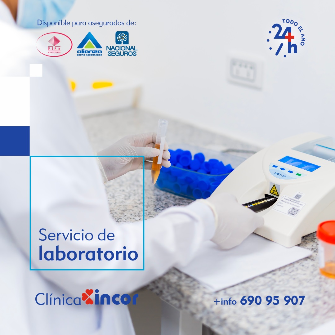Clínica - 🔬 Laboratorio 24 horas en Santa Cruz En Clínica Incor ...