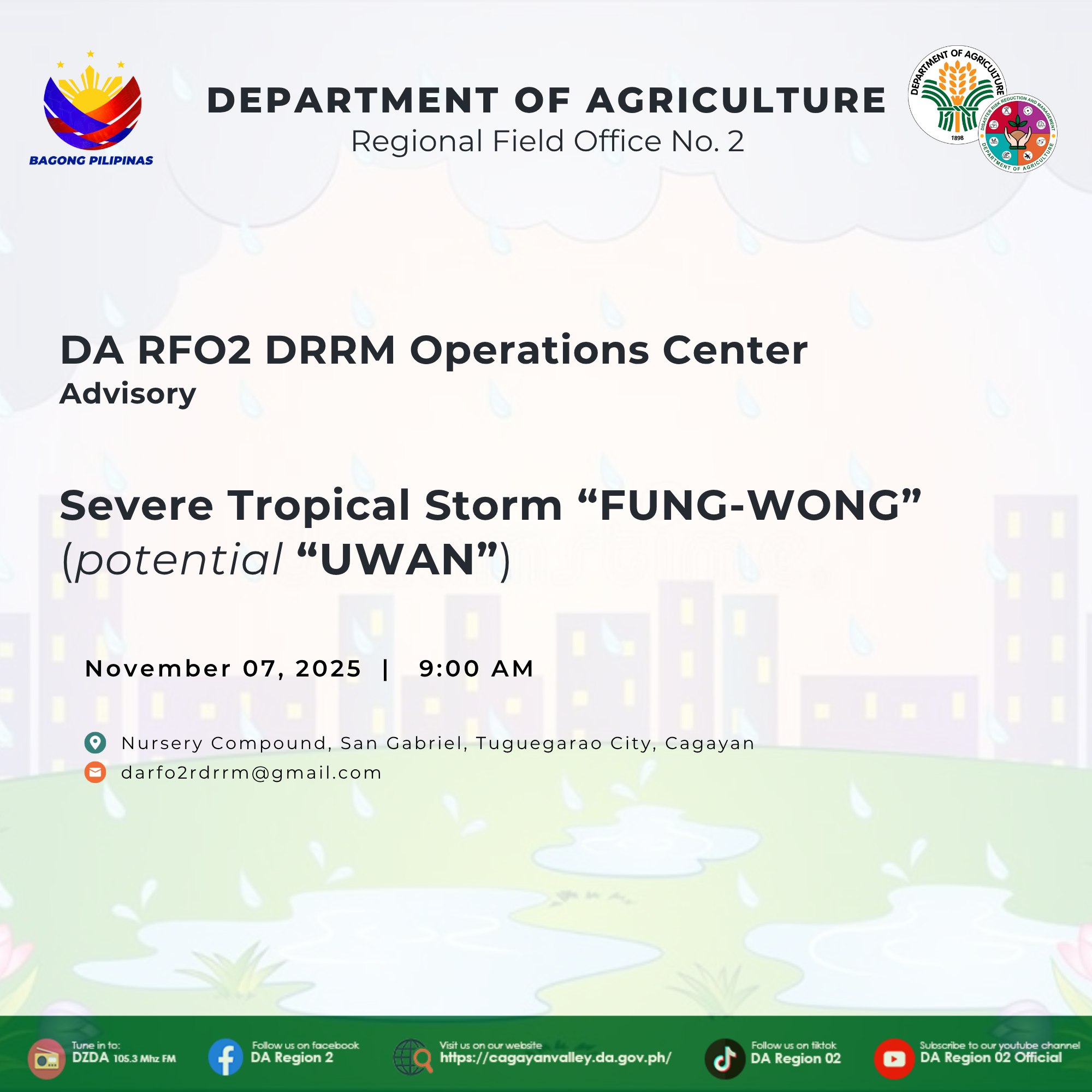 DA Region 2 Regional Soil Laboratory | Tuguegarao City