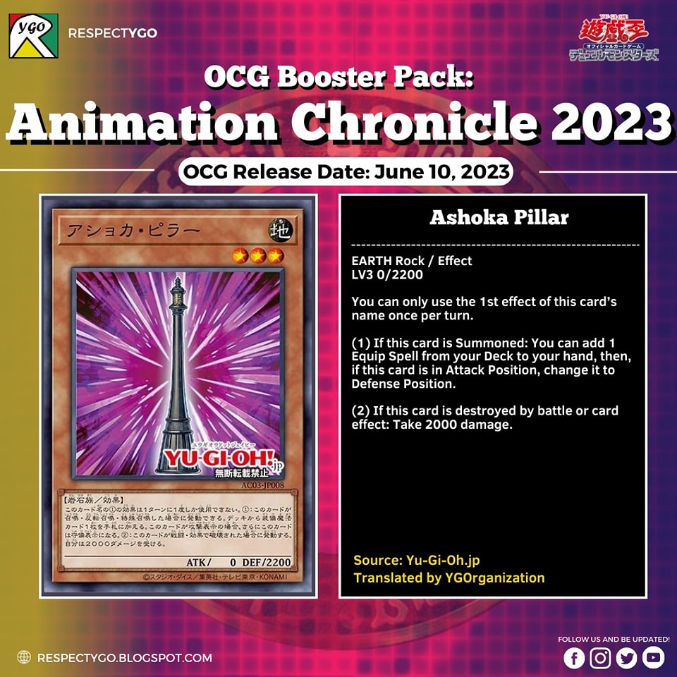 Animation Chronicle 2023 #遊戯王 #TCG #YuGiOh