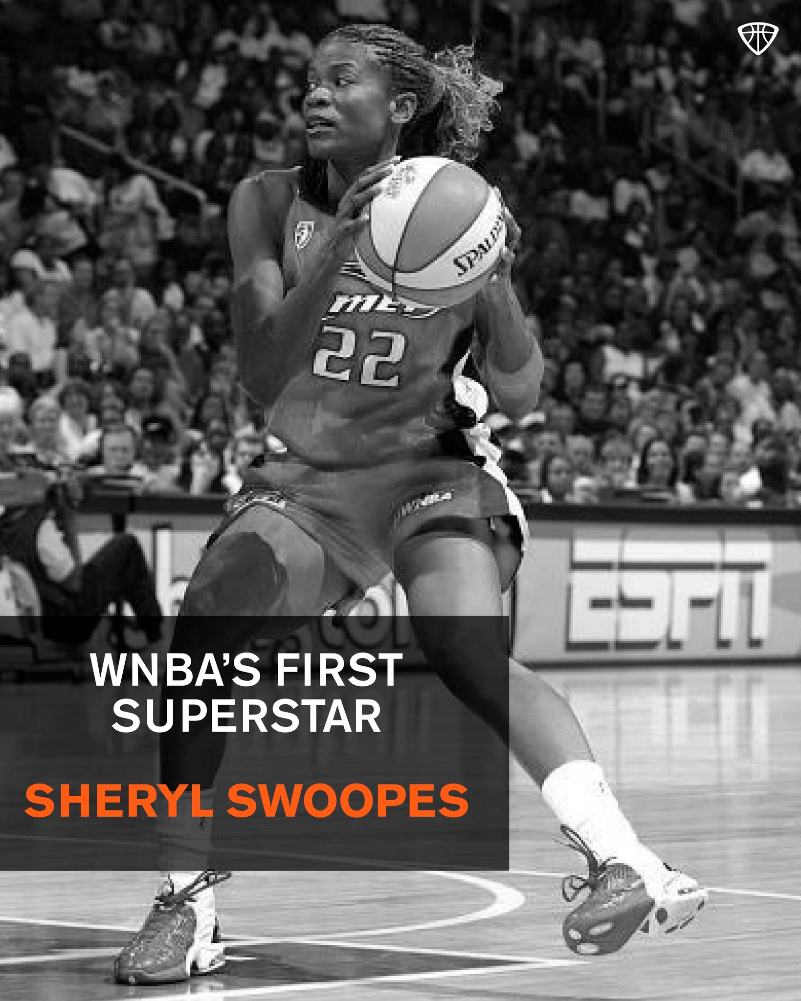 HBD SHERYL SWOOPES 🐐 The 3x MVP was the first woman to have a