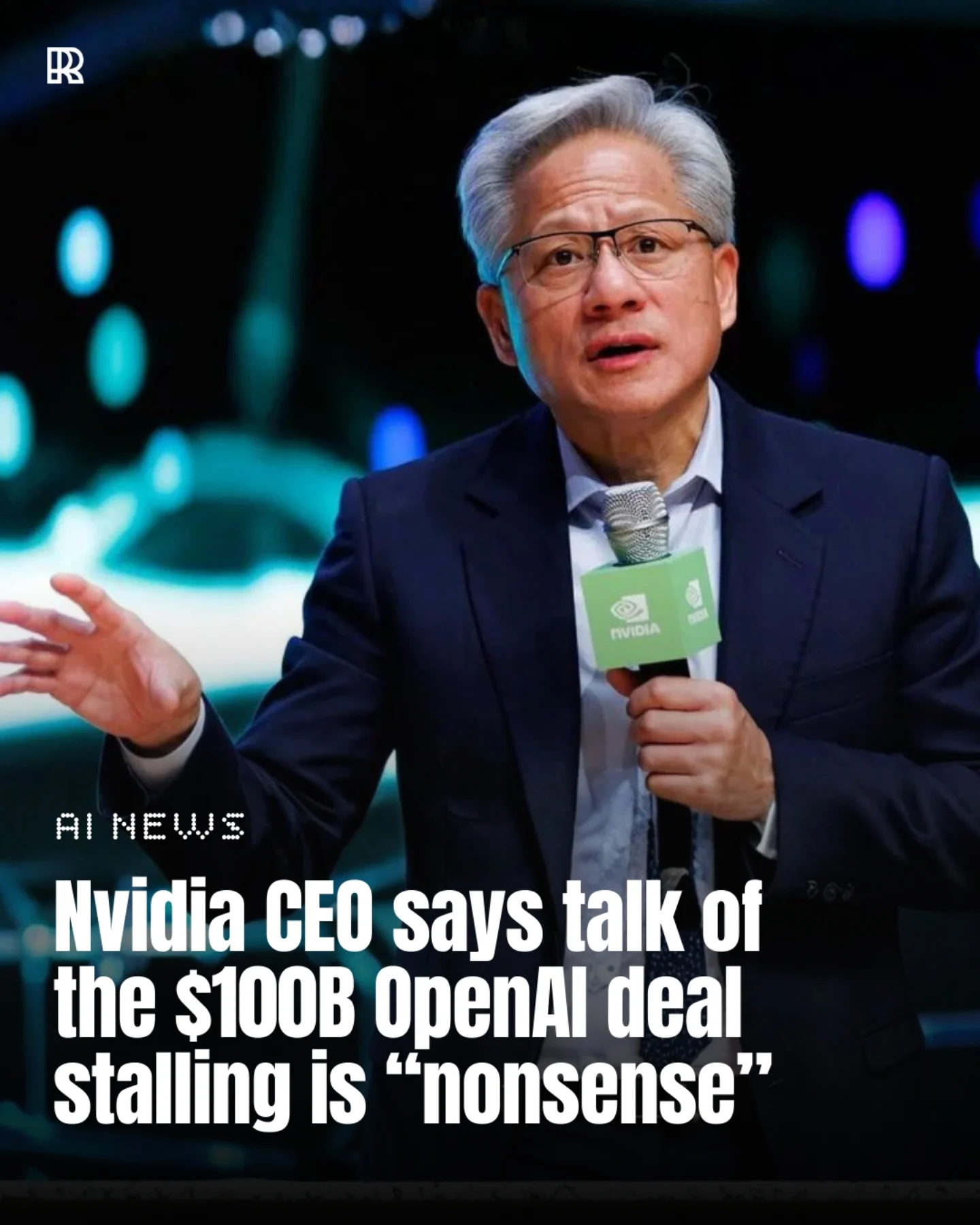 The Rundown - Nvidia CEO Jensen Huang has denied claims... | Facebook