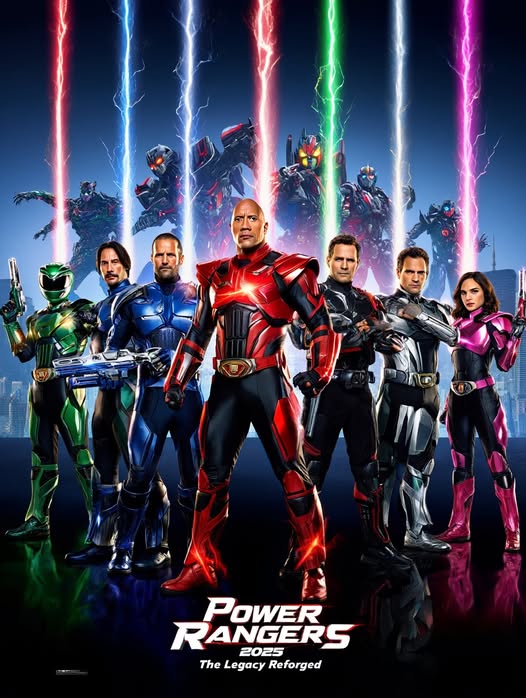 Jeune - 🎬 Power Rangers (2025) | Trailer Movie Starring: Dwayne Johnson ...