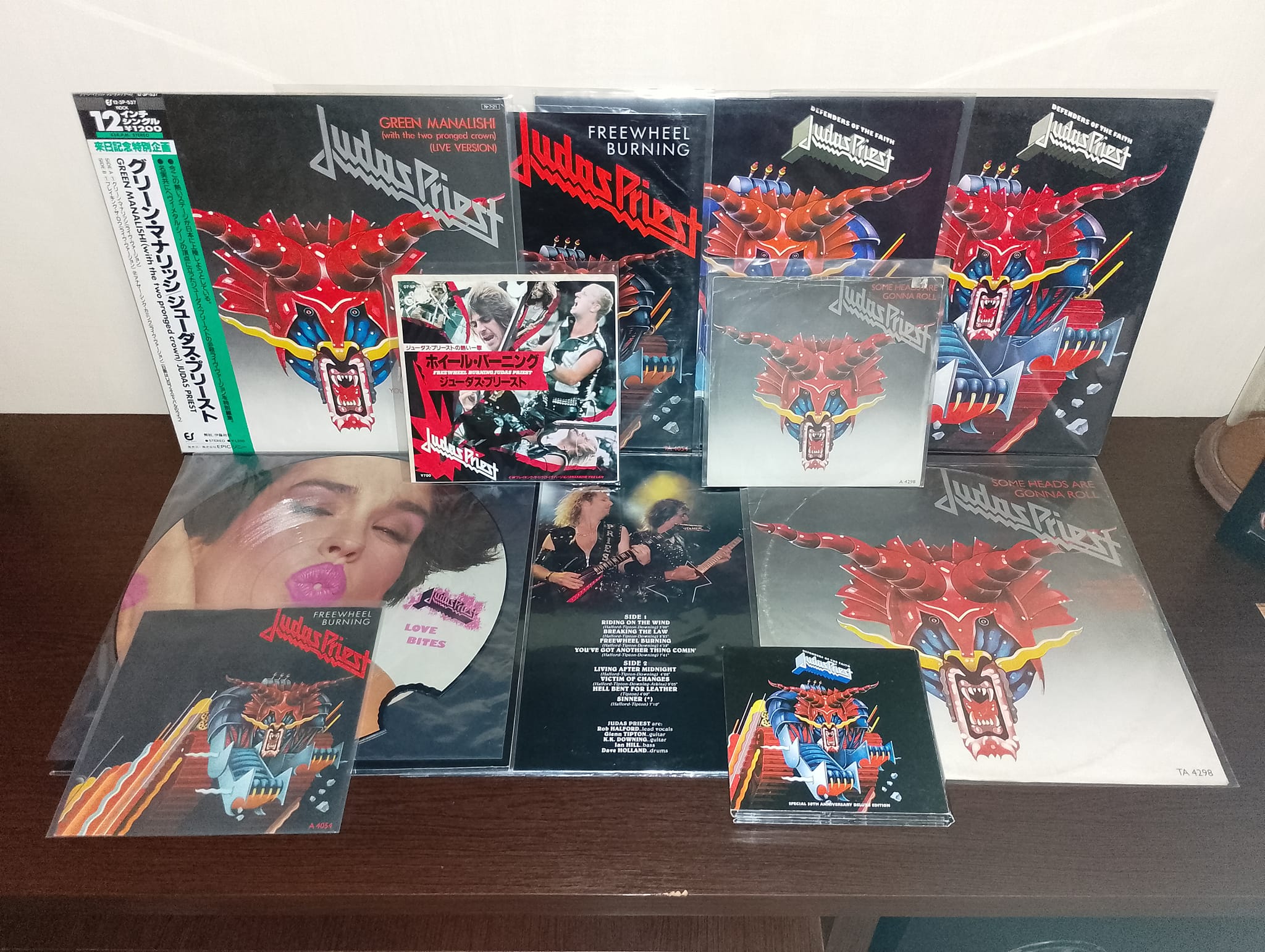 From my collection, some of the material released, official or not 