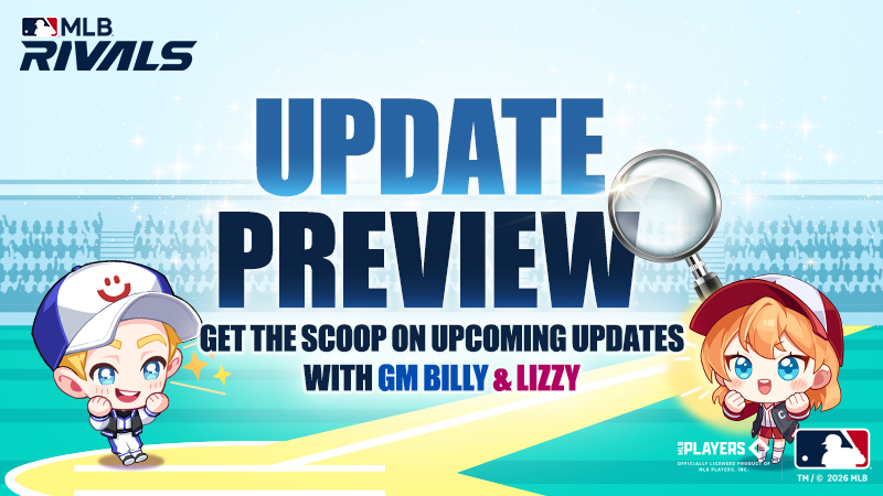 MLB Rivals - Hey, everyone! Here’s a sneak peek at what’s... | Facebook