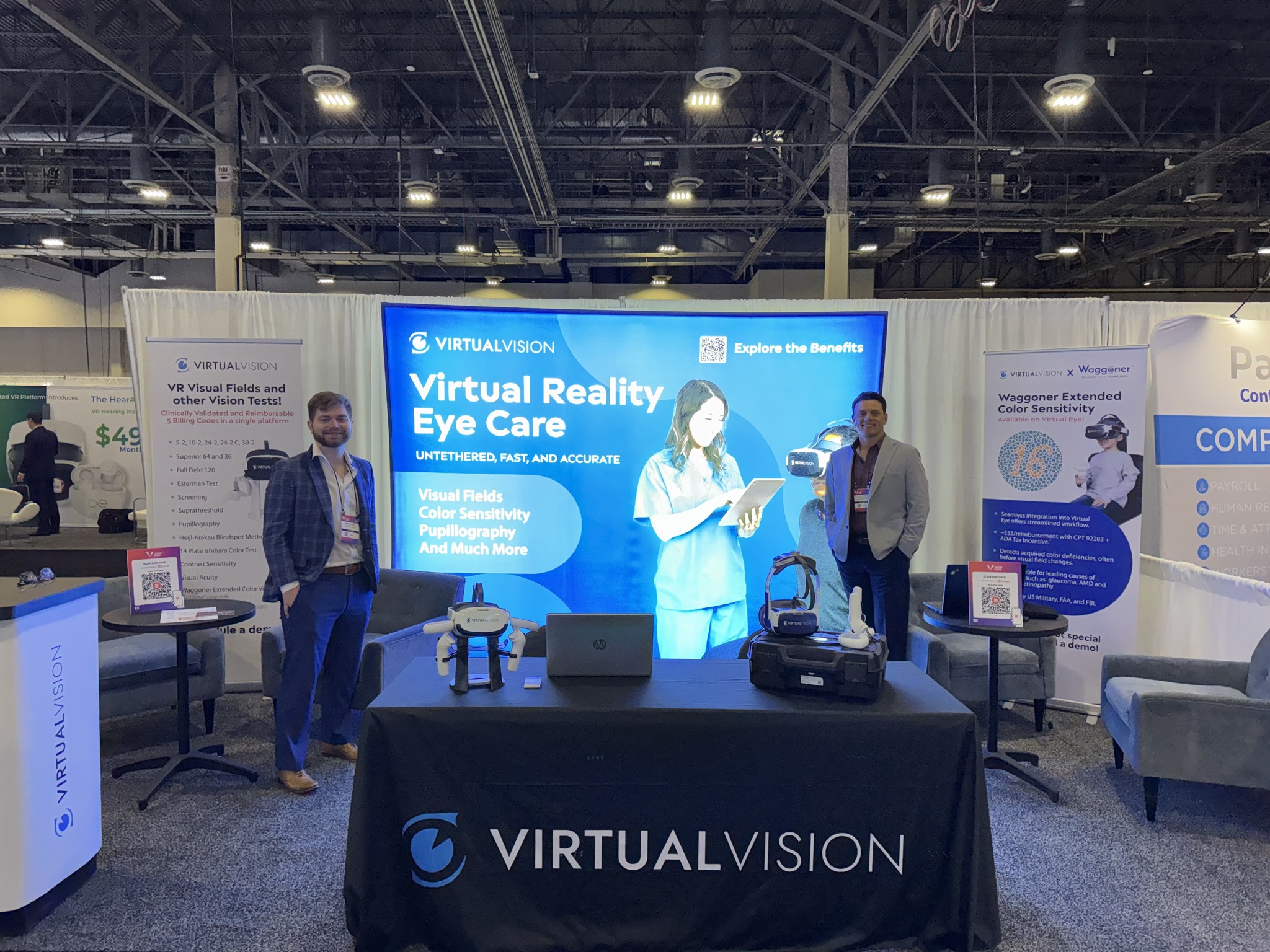 We're at Vision Expo West! Stop by... - Virtual Vision Health | Facebook