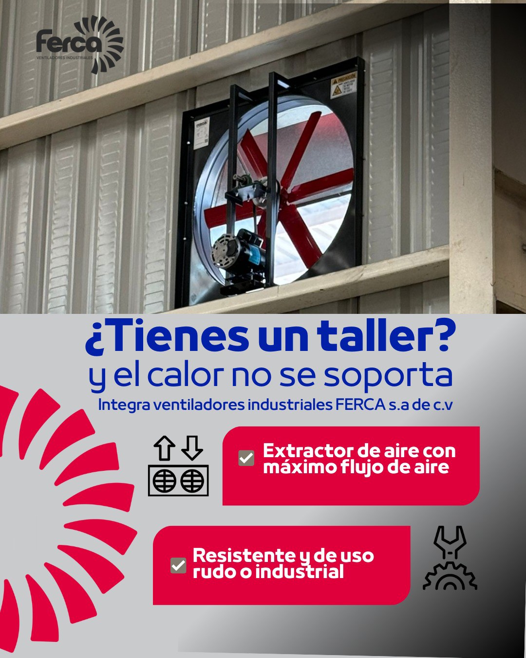 🏭 Ventilación confiable... - Ventiladores Industriales Ferca | Facebook