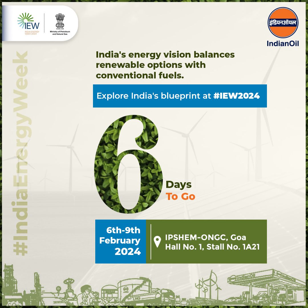India is embarking on an... - Indian Oil Corporation Ltd. | Facebook