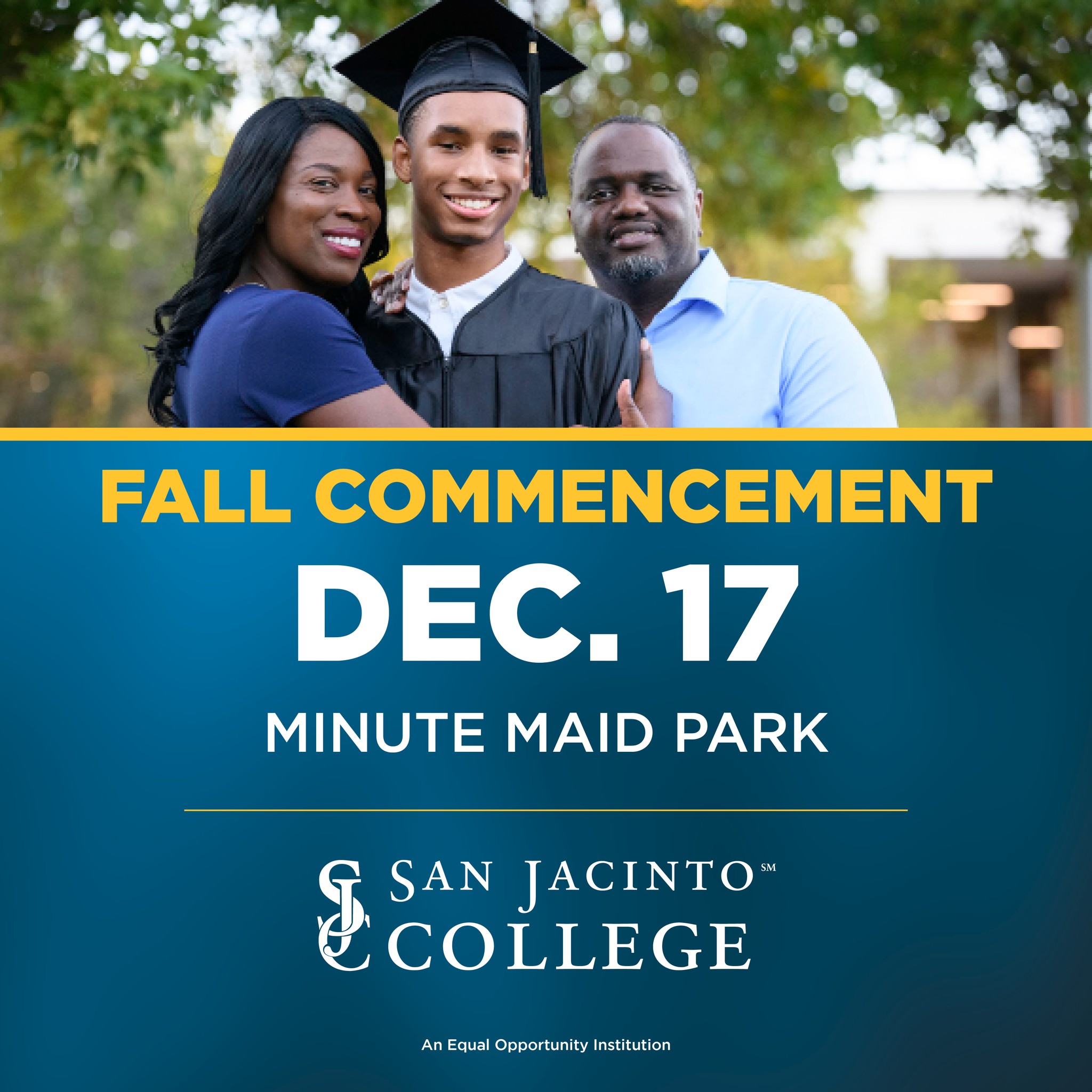 The Fall 2023 commencement ceremony... - San Jacinto College | Facebook