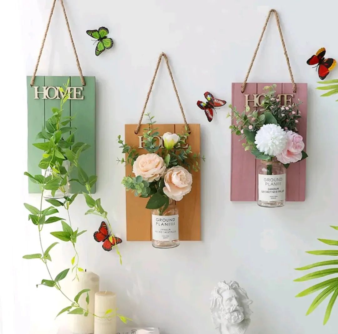 Produk: Hidroponik bunga panel kayu... - Homedecor Cantik