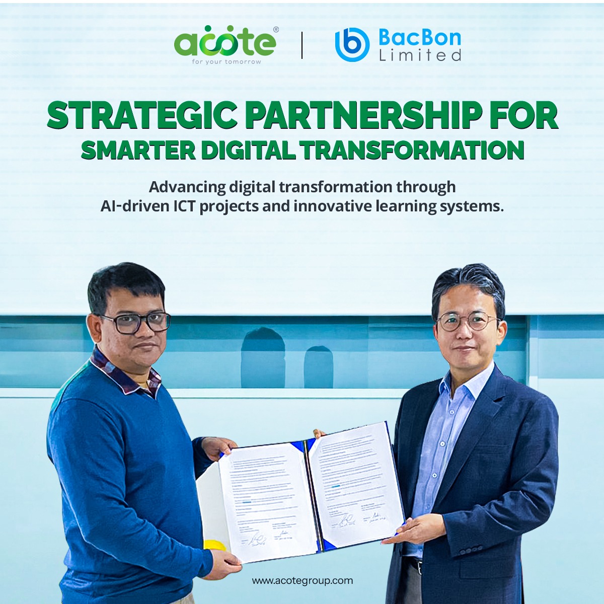 Acote Group - 𝐀 𝐧𝐞𝐰 𝐜𝐡𝐚𝐩𝐭𝐞𝐫 𝐛𝐞𝐠𝐢𝐧𝐬. Acote Group × BacBon... | Facebook
