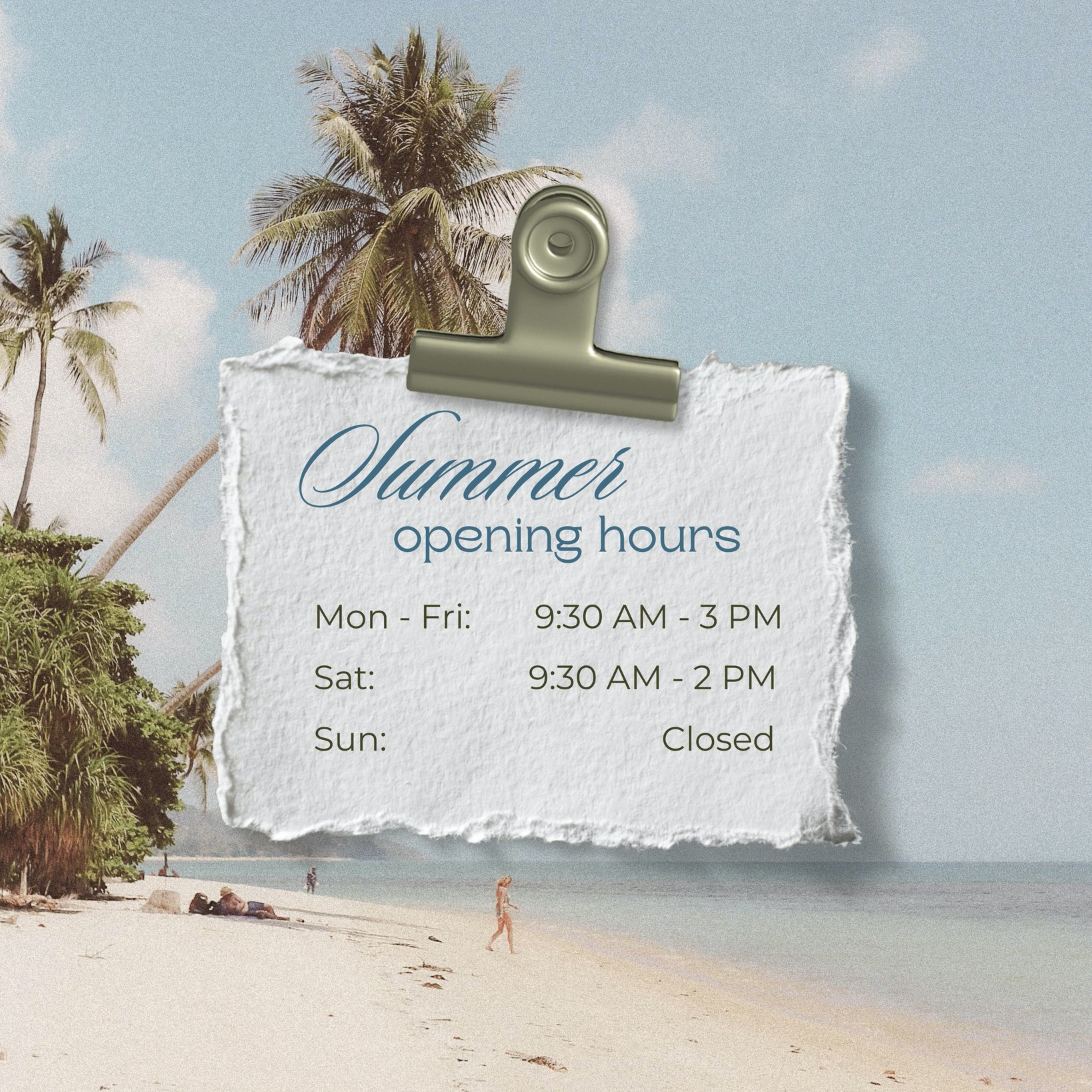 Business - ☀️ BRB Summer Holiday Hours 🌻 Please note our updated ...