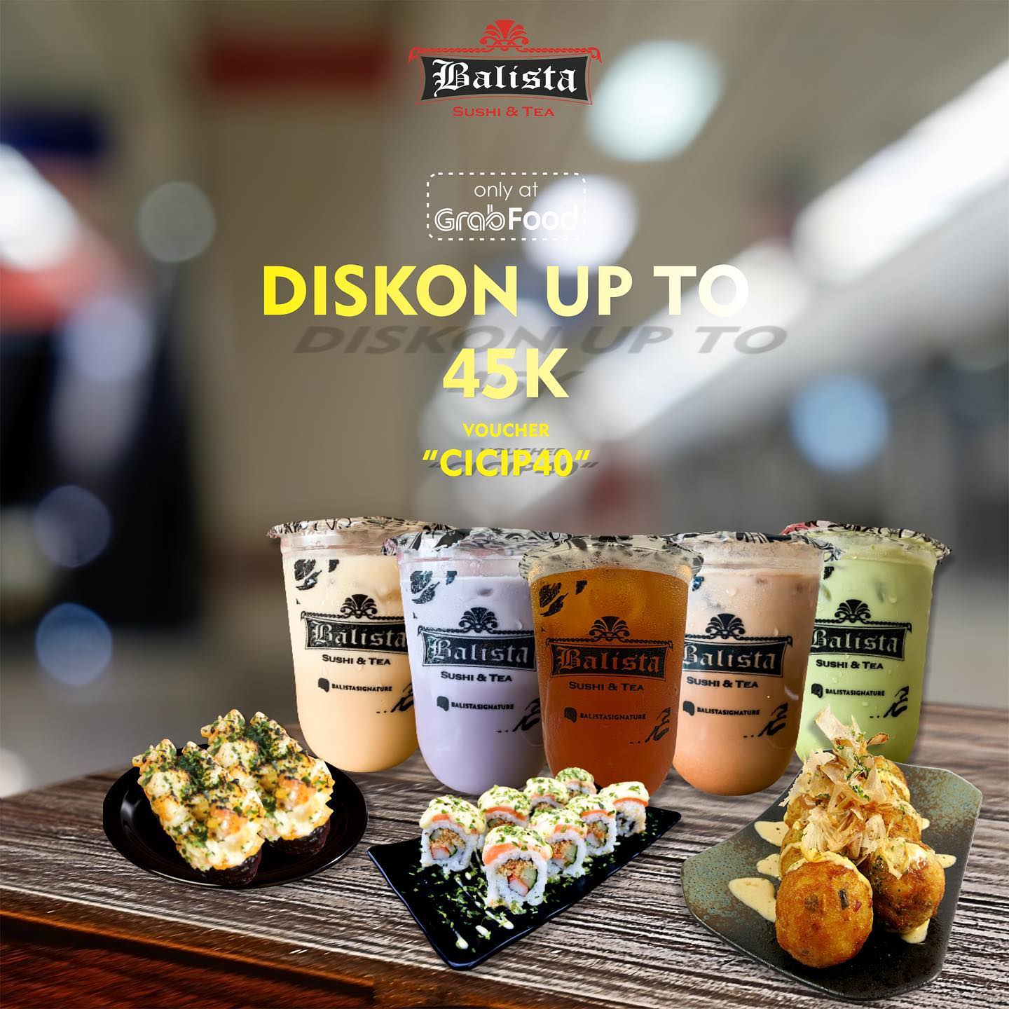 Balista Sushi & Tea Bandung - Jalan Ambon