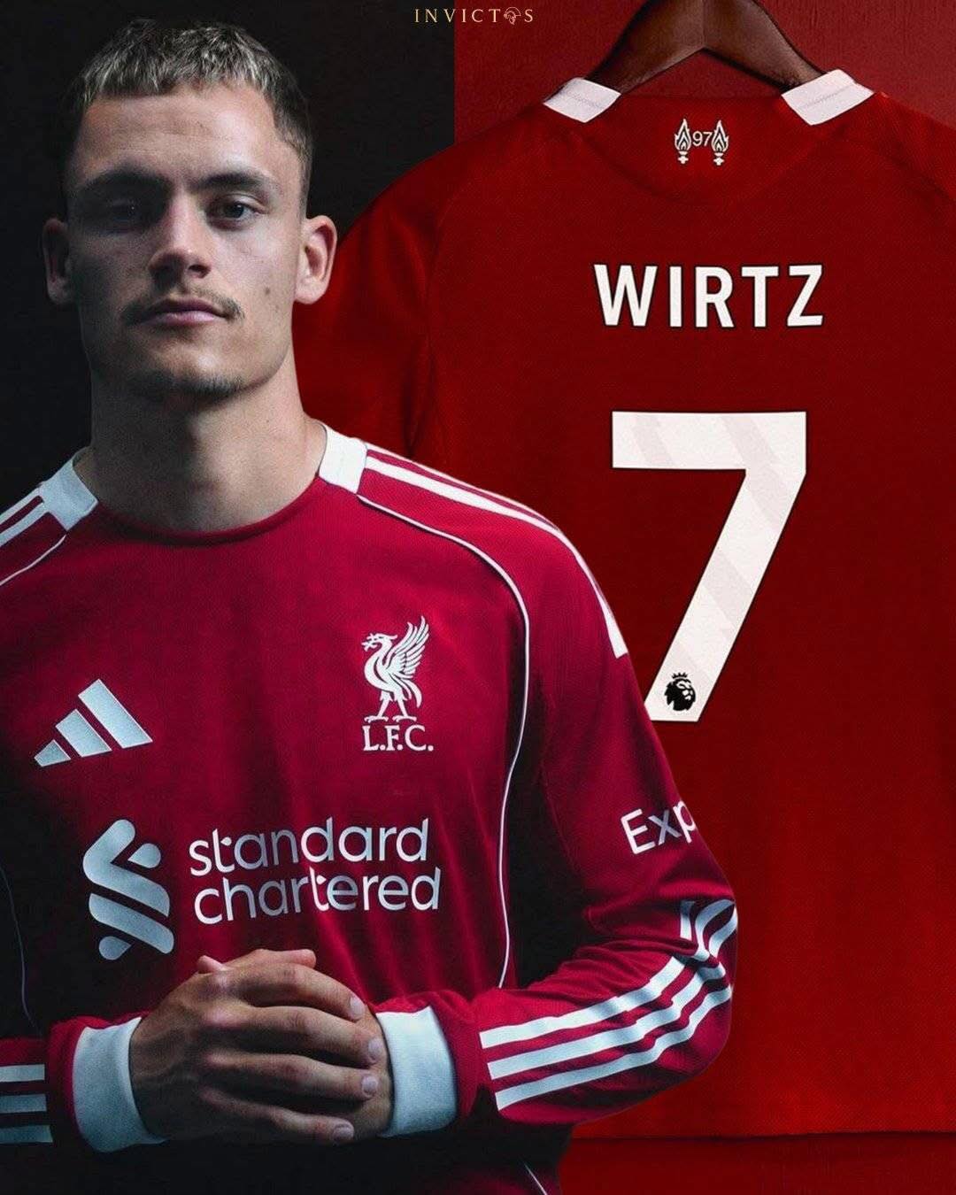 Florian Wirtz is officially Liverpool new number 7.