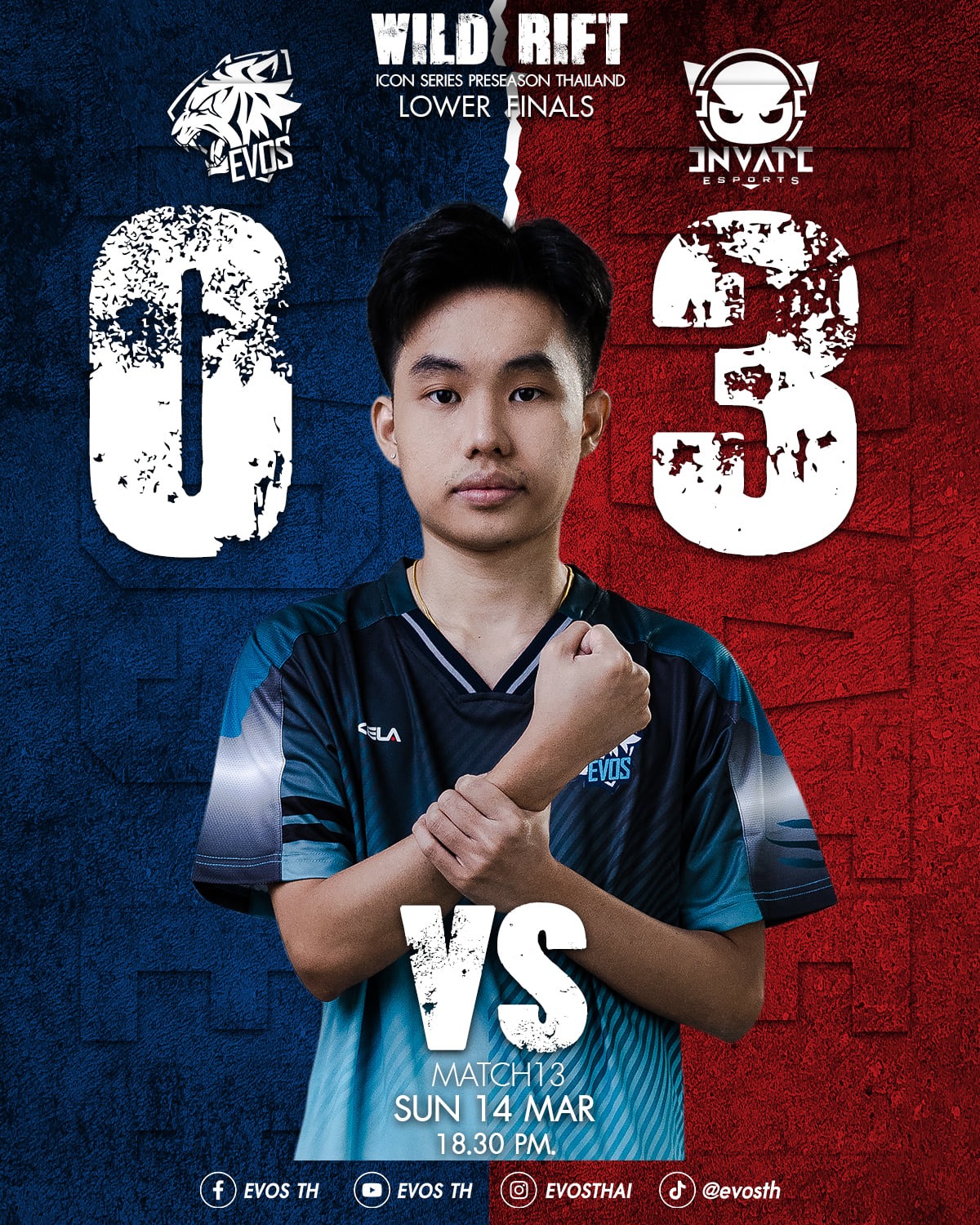 EVOS TH - การแข่งขัน Wild Rift ICON Series Preseason...