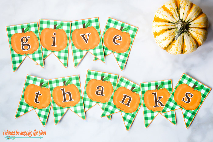This free printable GIVE... - I should be mopping the floor