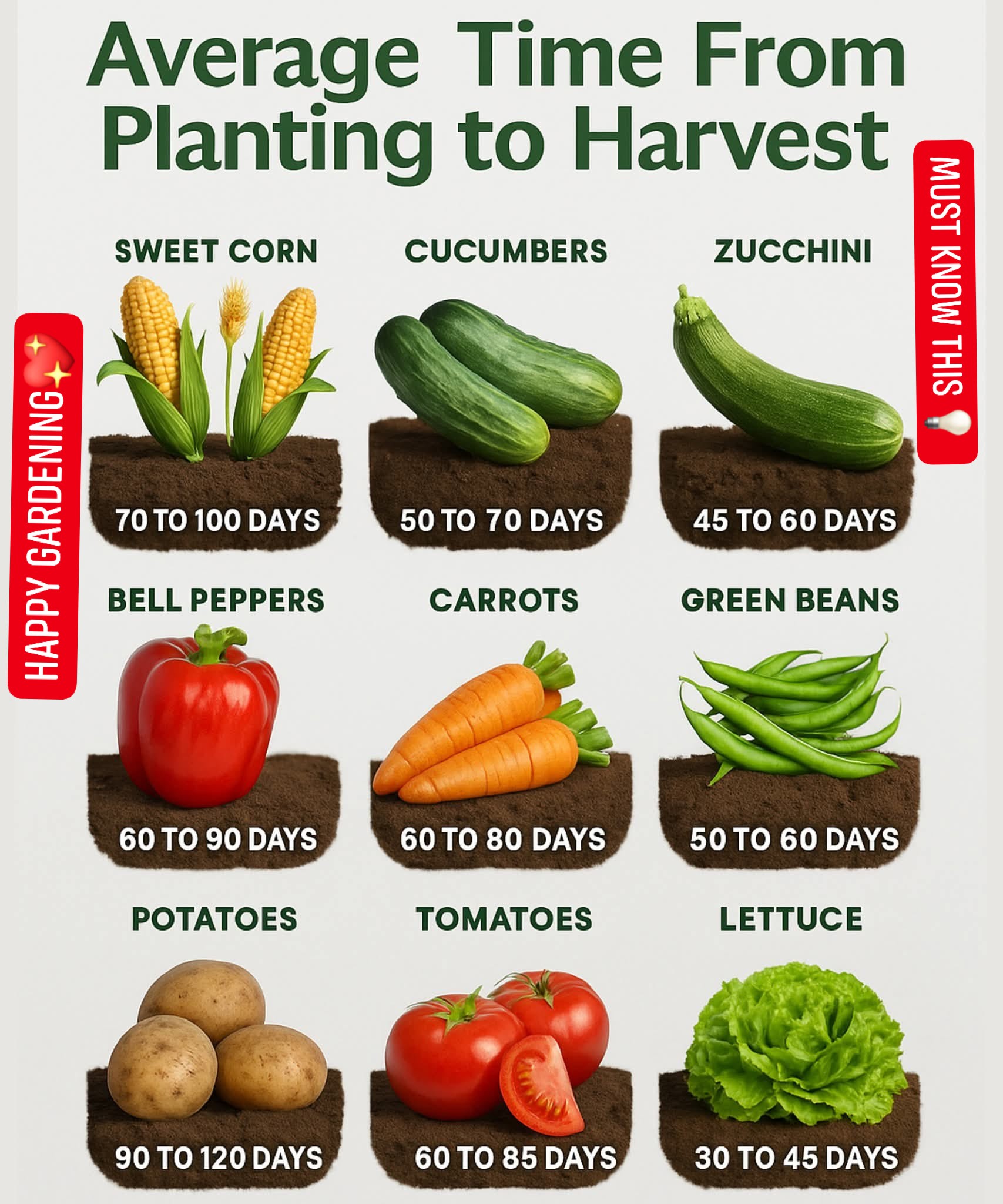 Canaan - Average Time From Planting to Harvest 🌿 🌽 Sweet Corn (70–100 ...