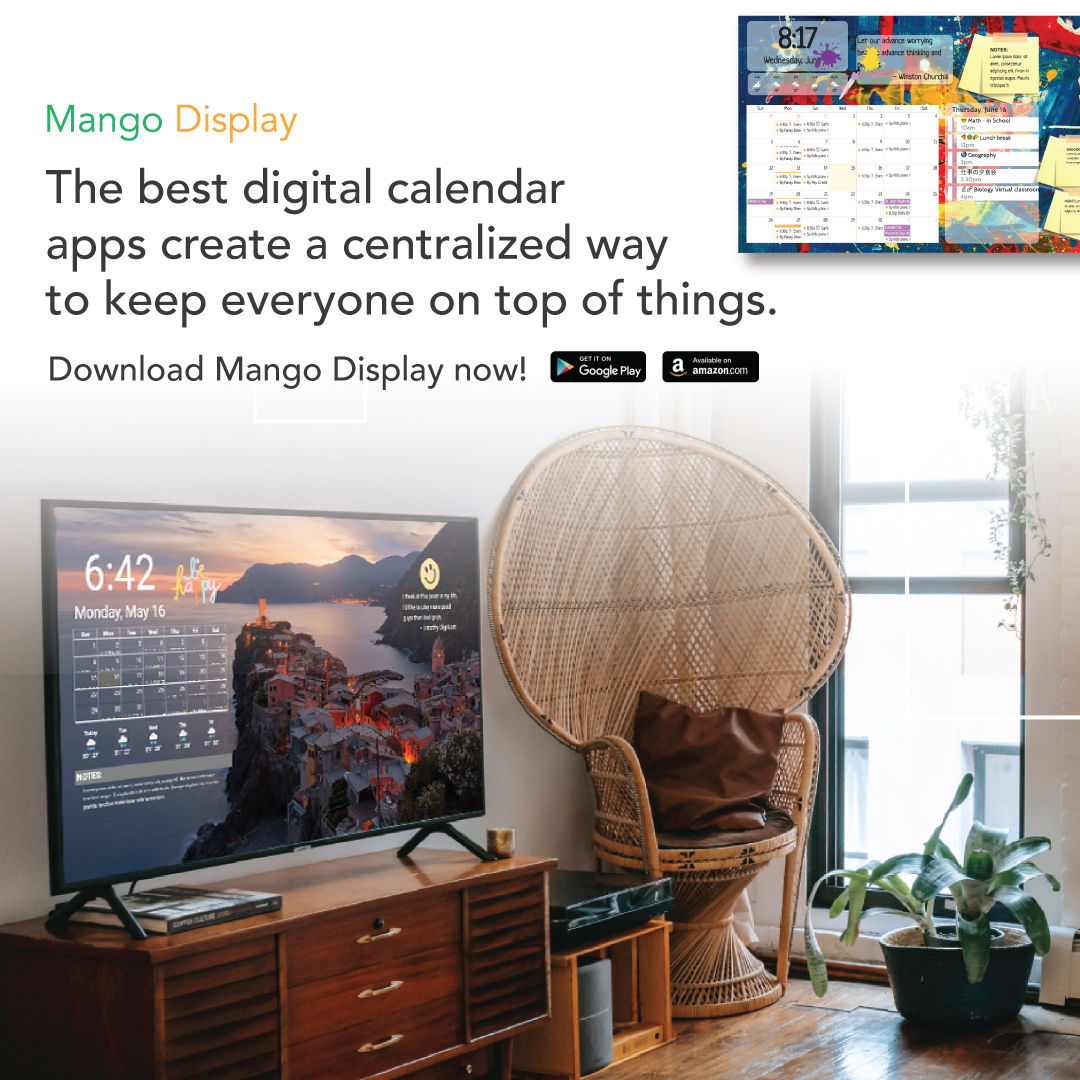 Mango Display - From schedules to shopping lists, we've... | Facebook