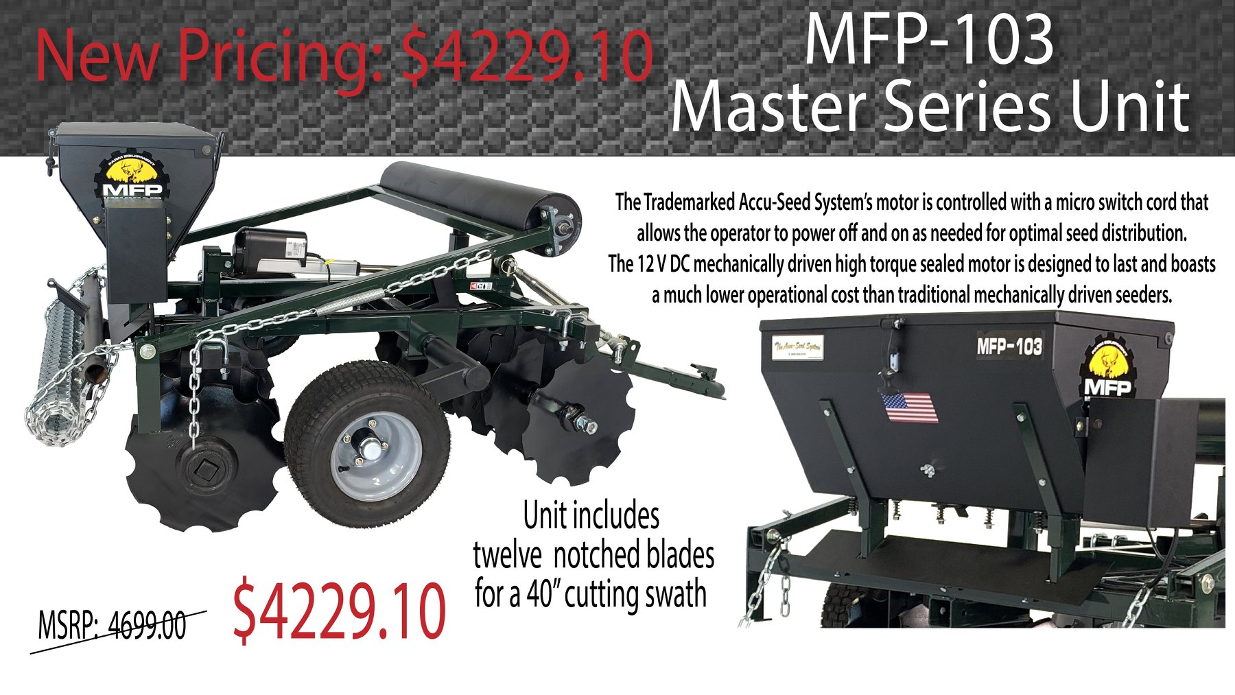 Best Deal Ever!!! MFP-103 Master... - Micro Food Plots | Facebook