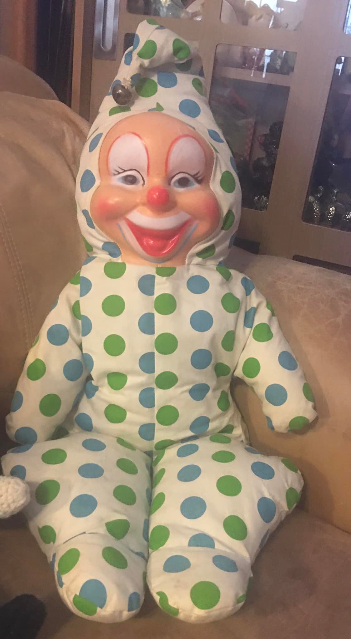 Emmett Kelly as Willie the Clown vintage doll